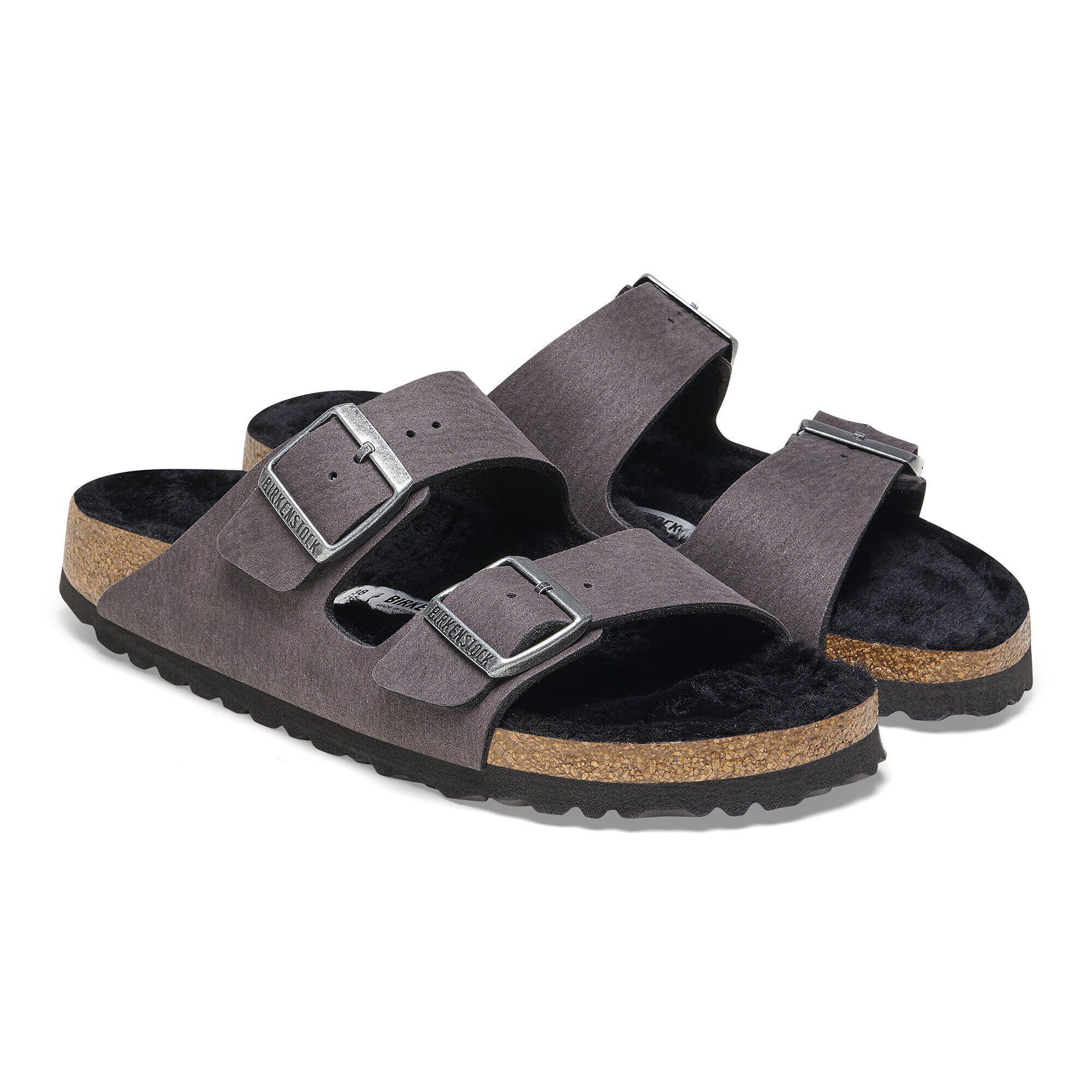 メーカー Dust Desert Synthetics Shearling Arizona Black BIRKENSTOCK | 靴