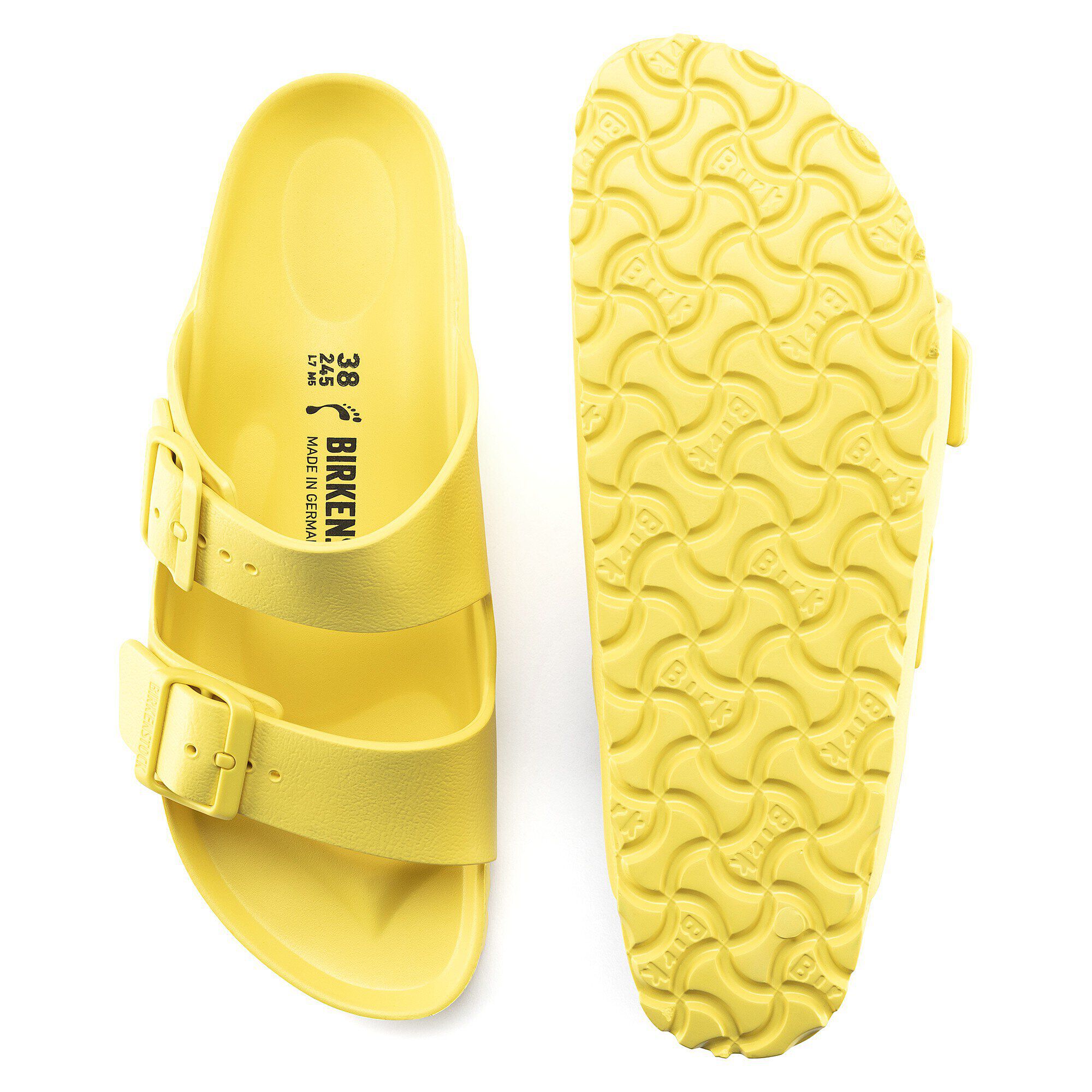 Birkenstock arizona top essentials yellow
