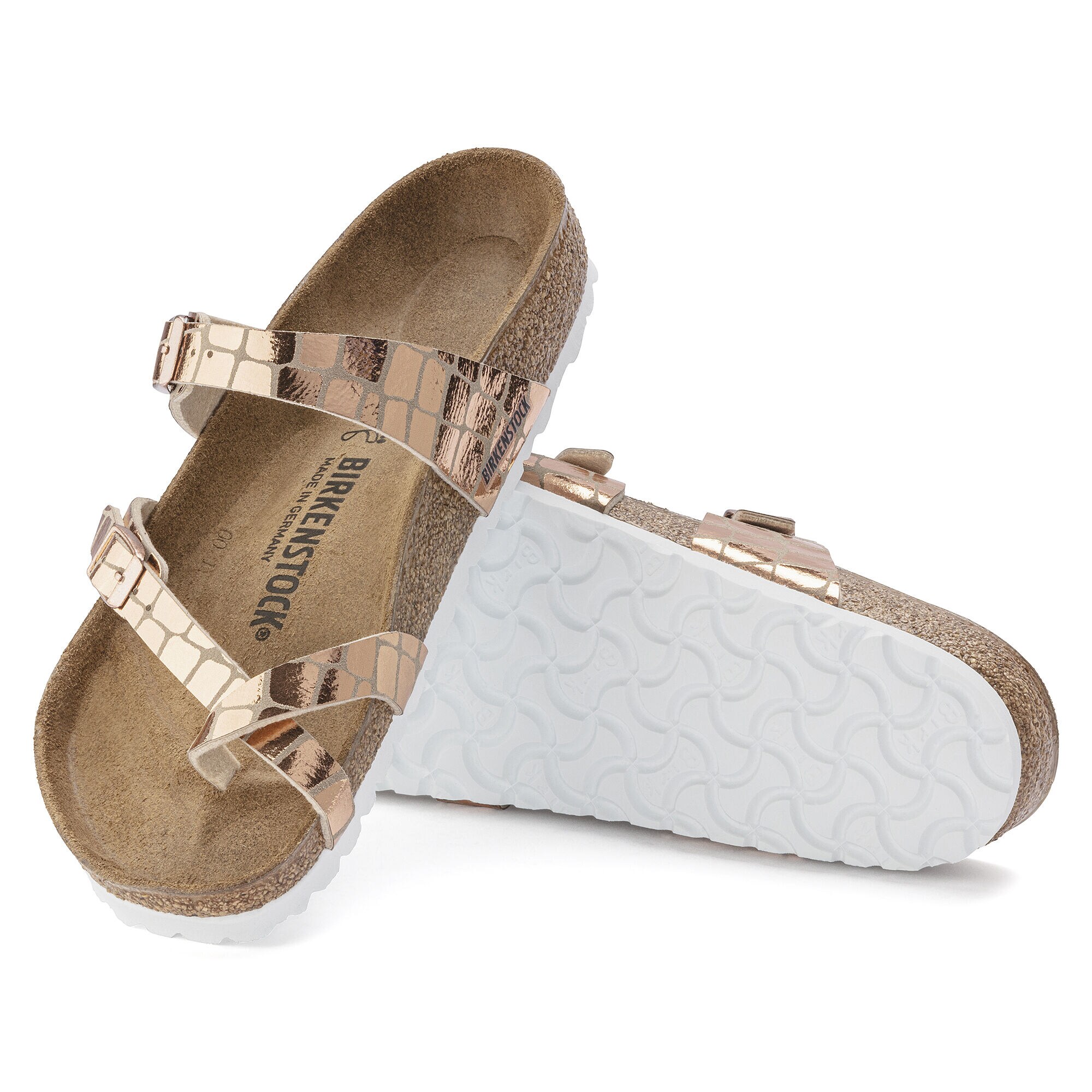 Birkenstock mayari copper hotsell