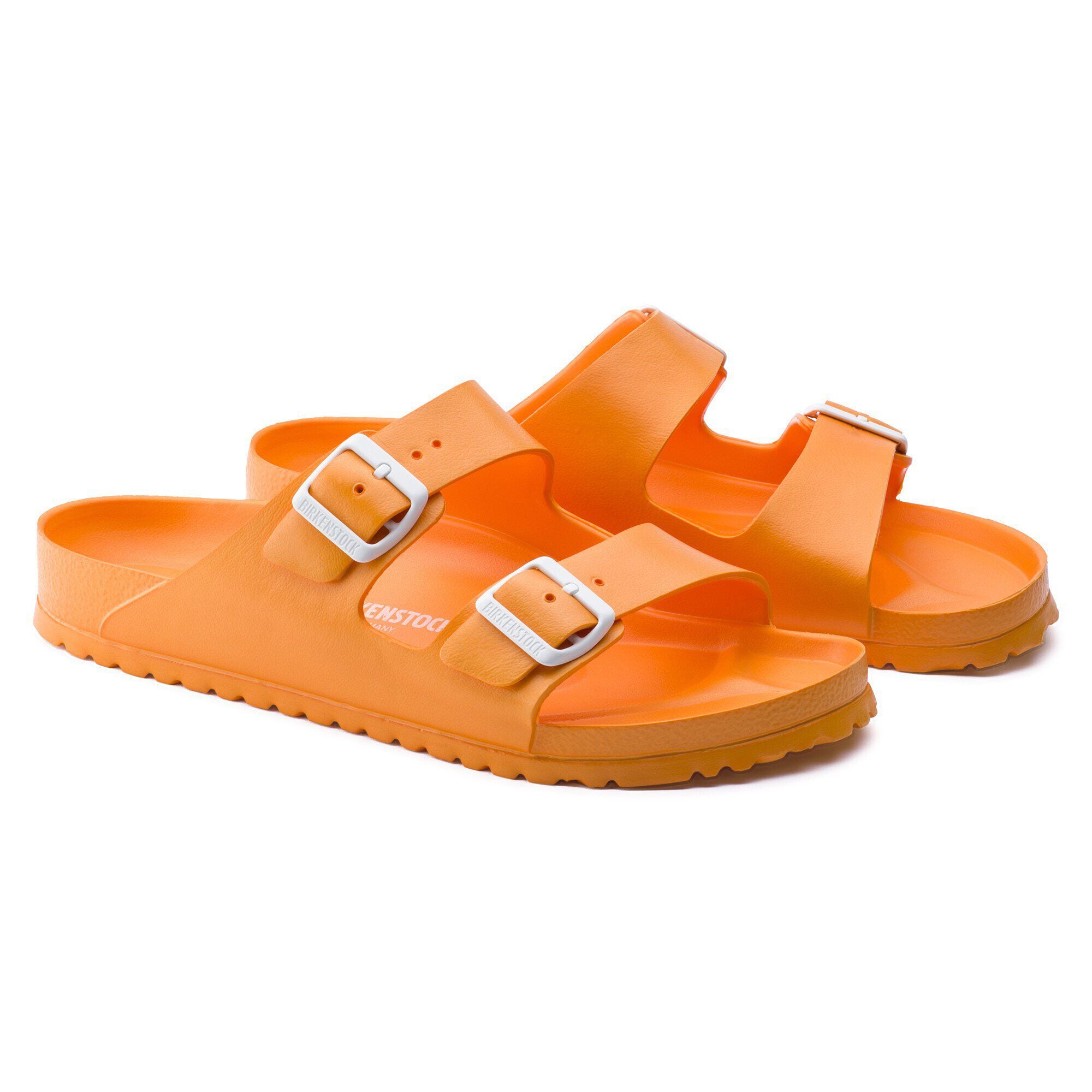 Orange sales birkenstock slides