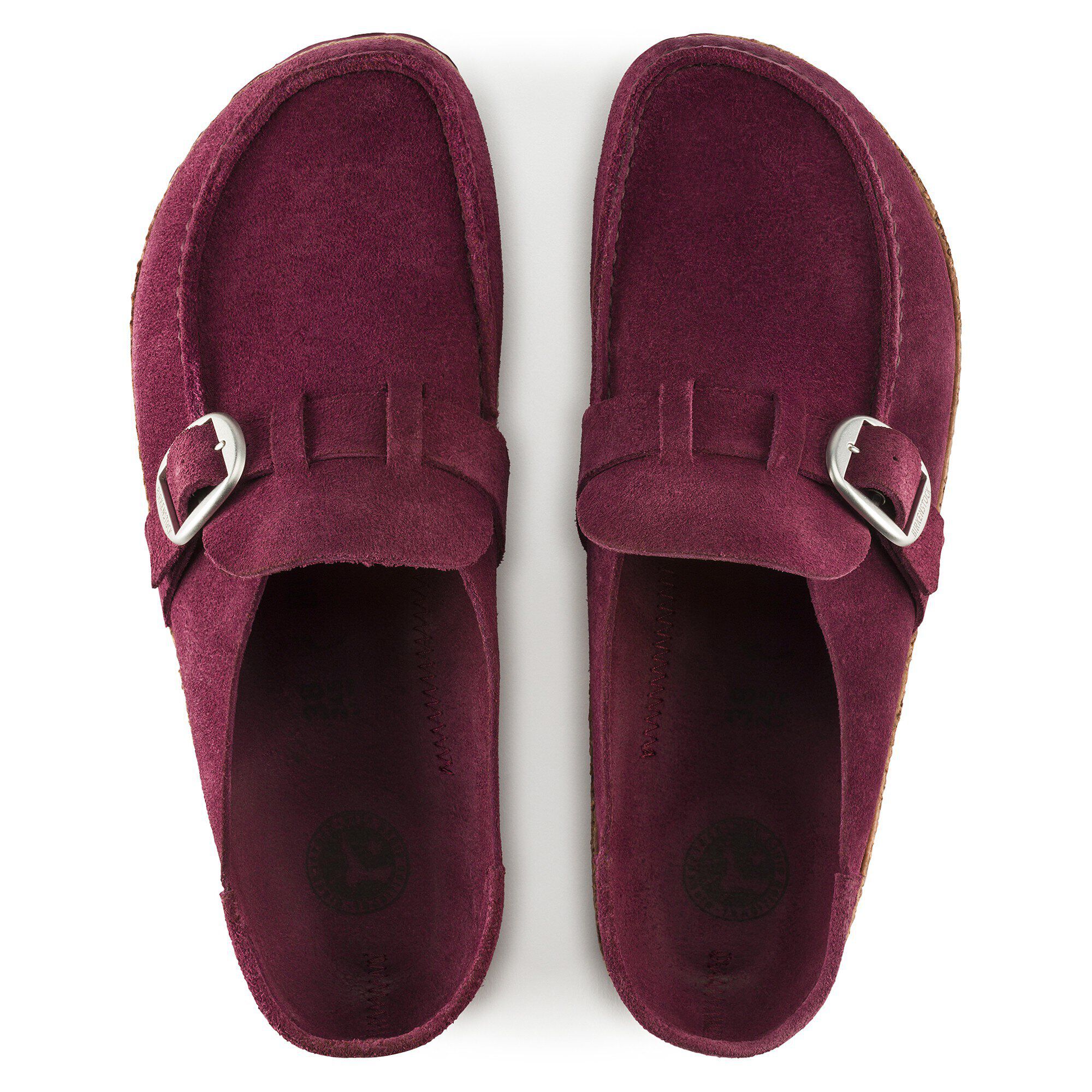 Birkenstock boston shearling burgundy new arrivals