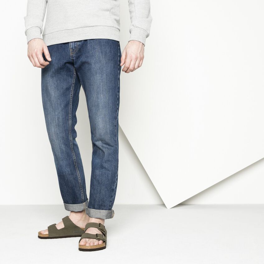 demandante Mantenimiento Visión general Arizona Soft Footbed Suede Leather Forest | BIRKENSTOCK