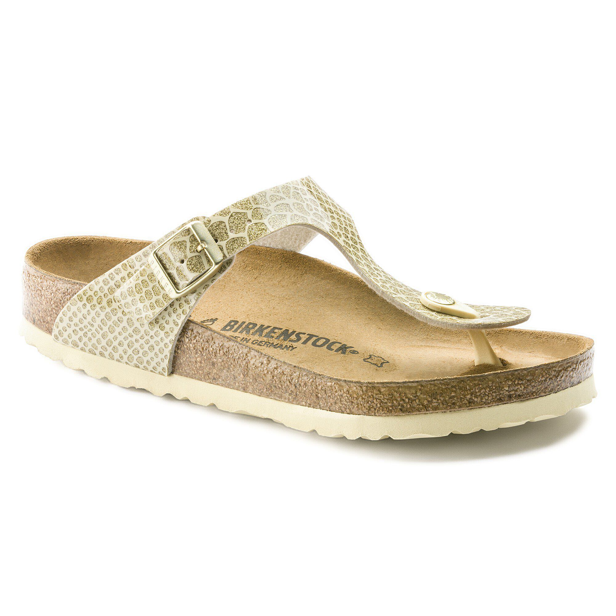 Birkenstock arizona magic snake gold cheap