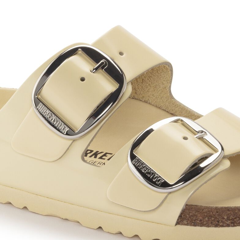 Arizona Big Buckle Natural Leather Patent