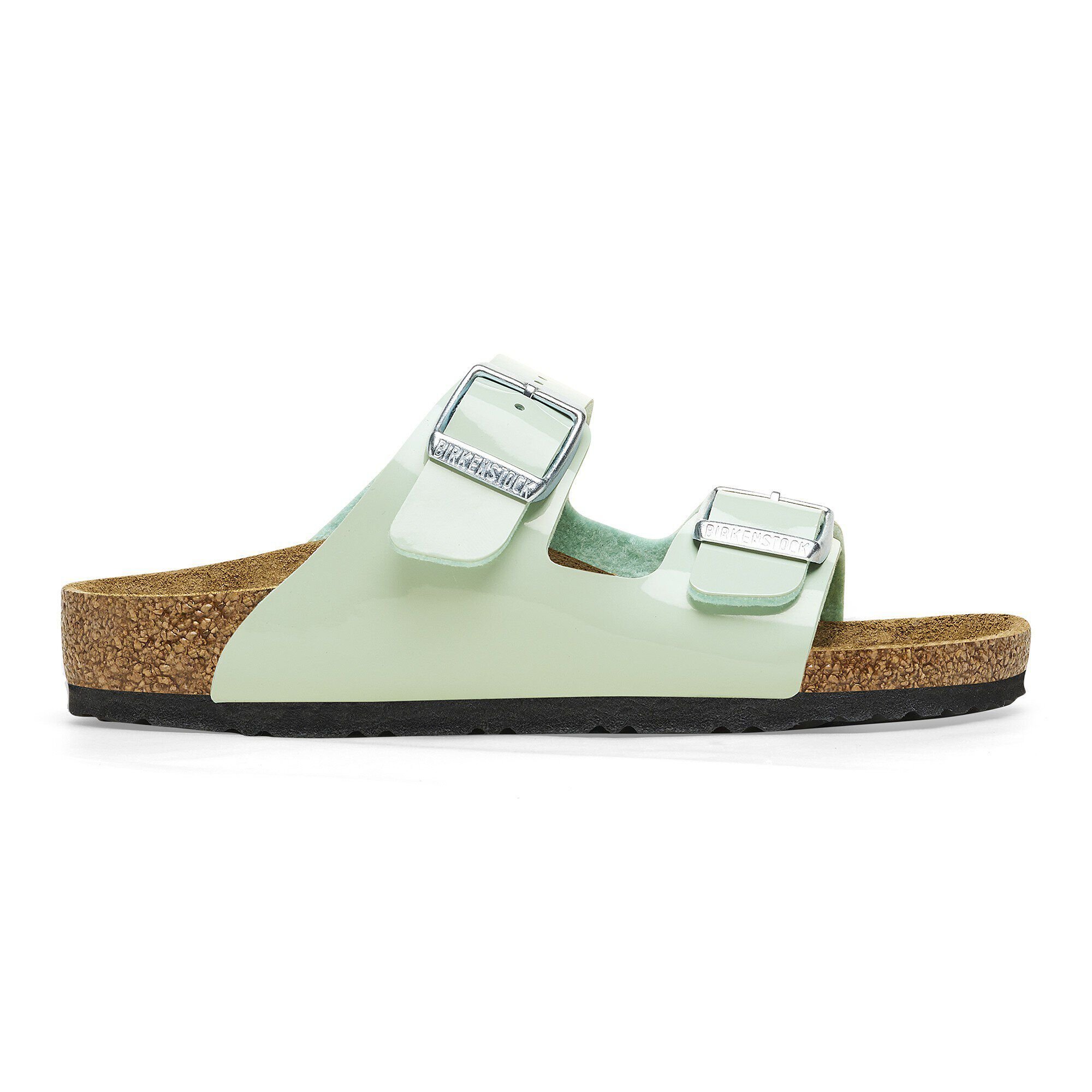 Arizona Kids Birko-Flor Patent Patent Surf Green | BIRKENSTOCK