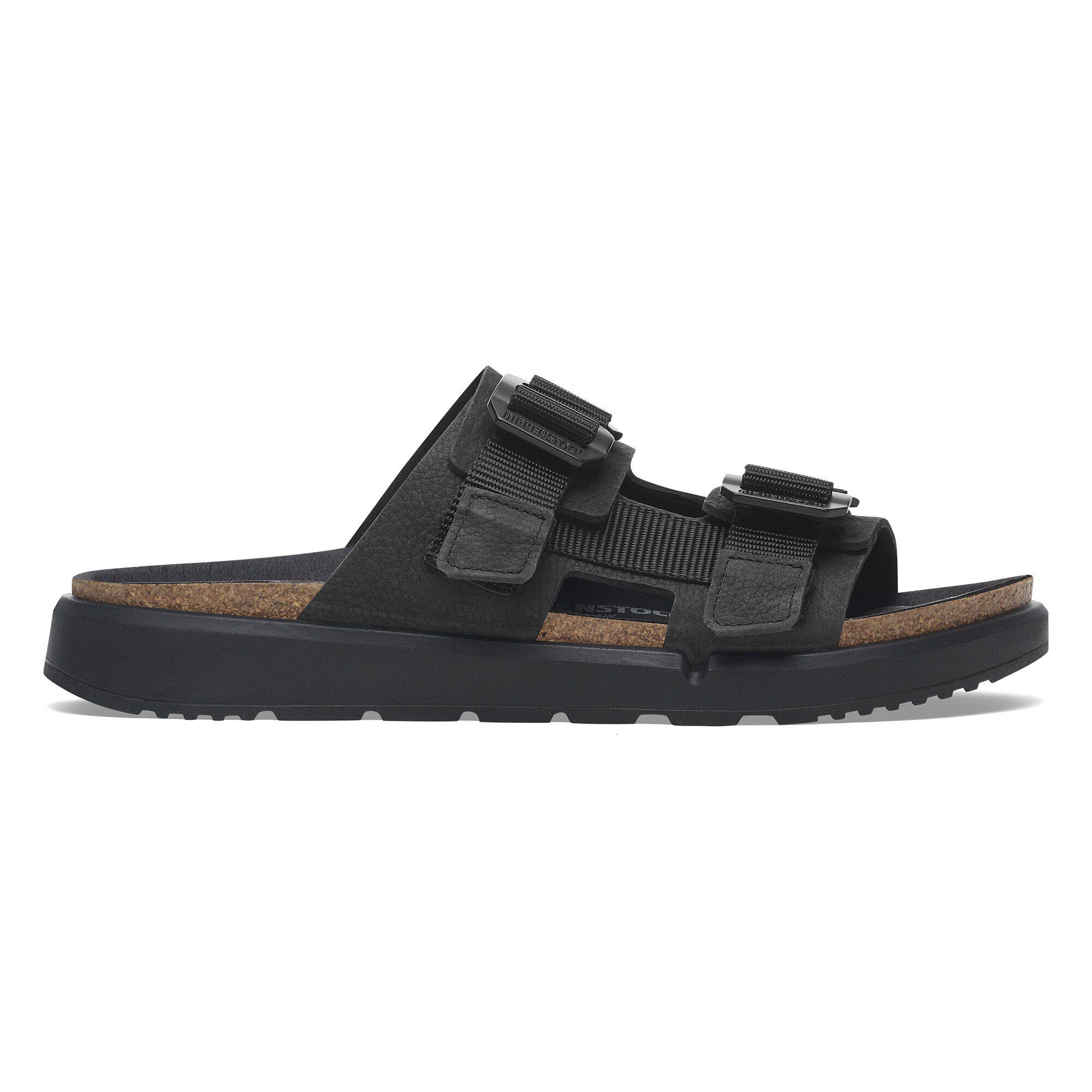 Shinjuku 2 Strap Leather-Textile Black | BIRKENSTOCK