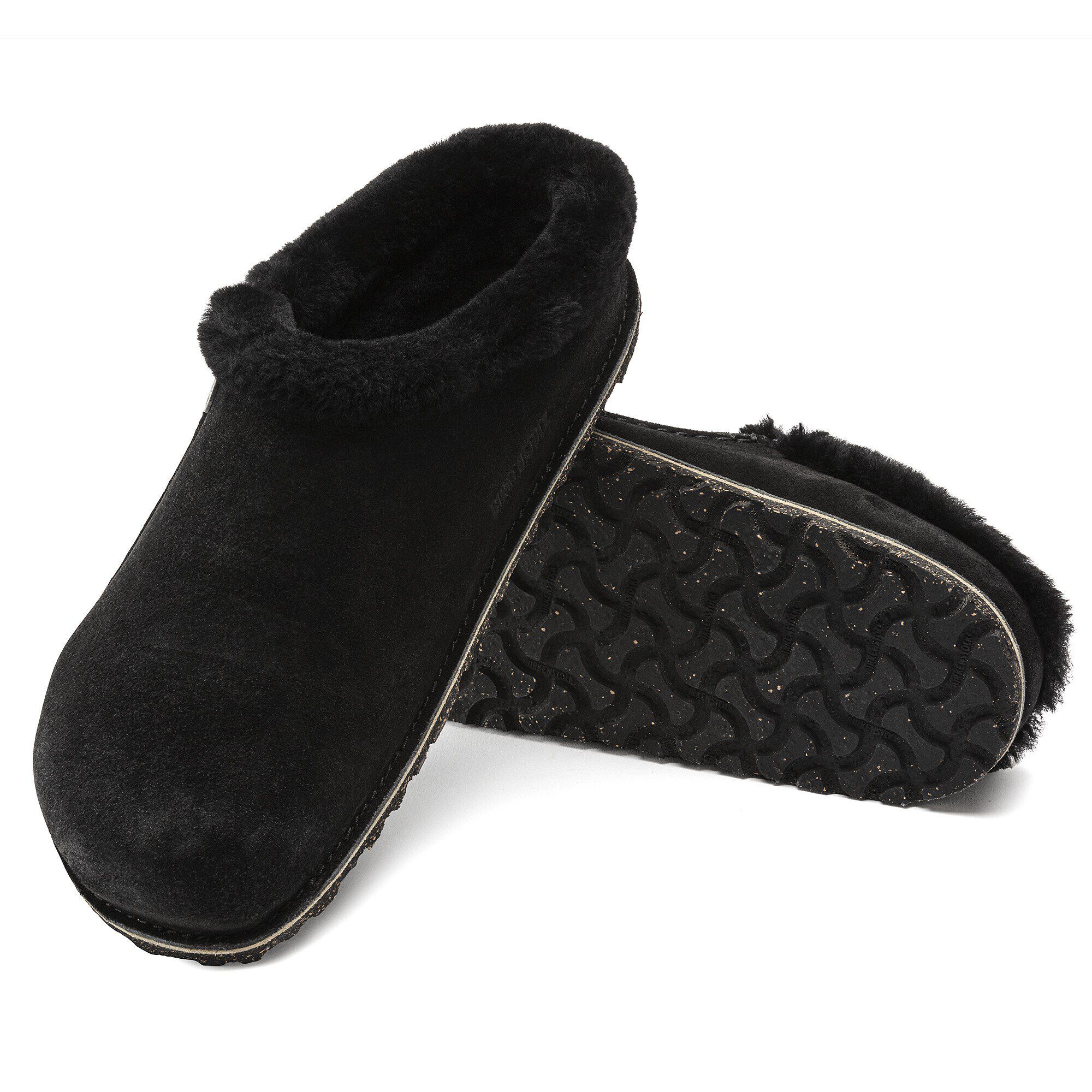 Zermatt Premium Suede Leather Black BIRKENSTOCK