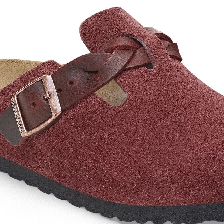 Boston Braided Suede Leather