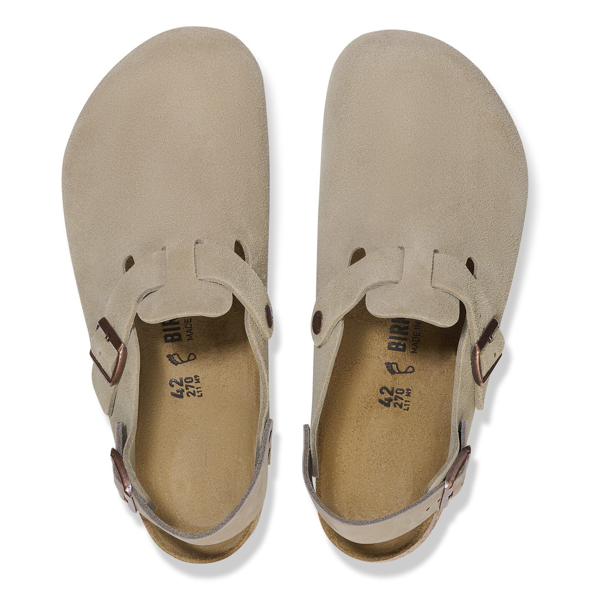 当店の記念日 Tokio BIRKENSTOCK | Taupe Leather Suede 靴