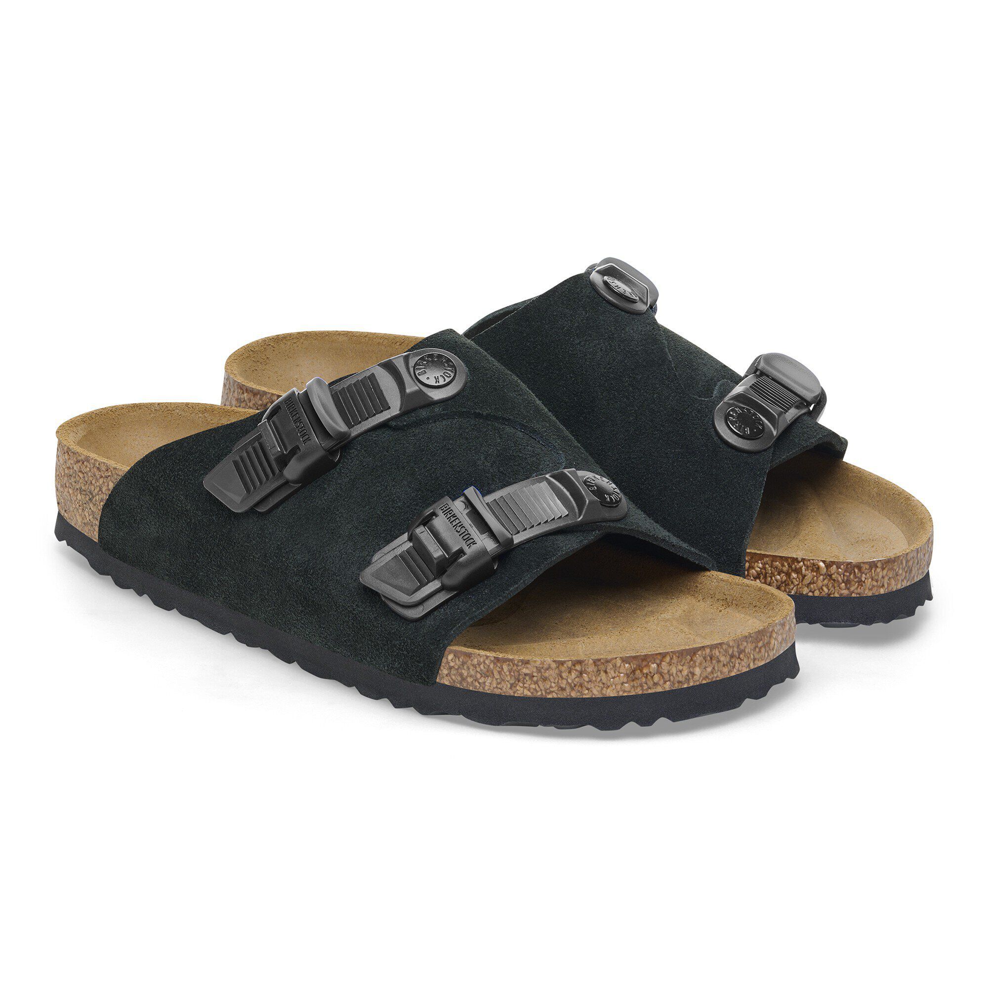 Zürich Tech Suede Leather Black | BIRKENSTOCK