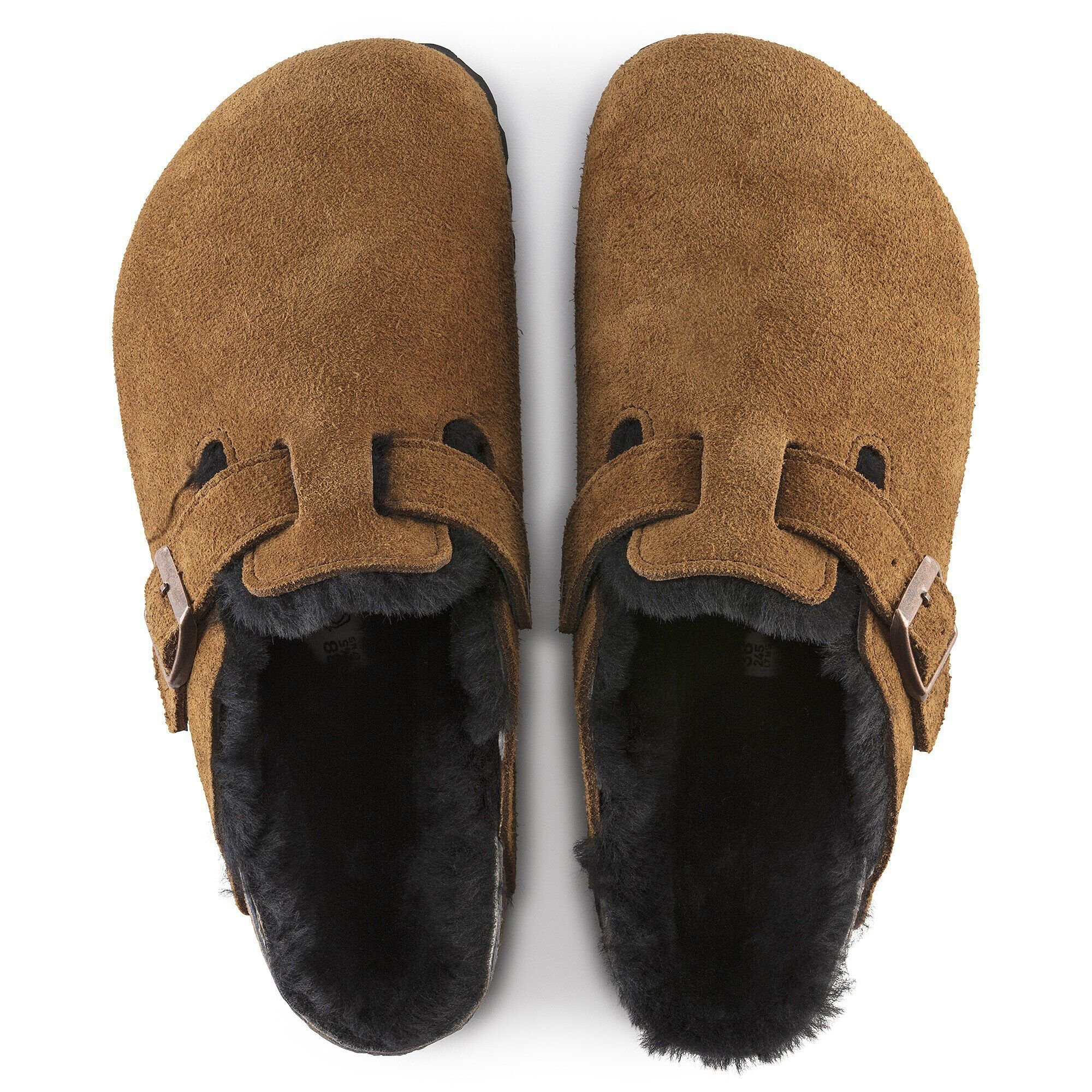 Boston Shearling Suede Leather Mink | BIRKENSTOCK