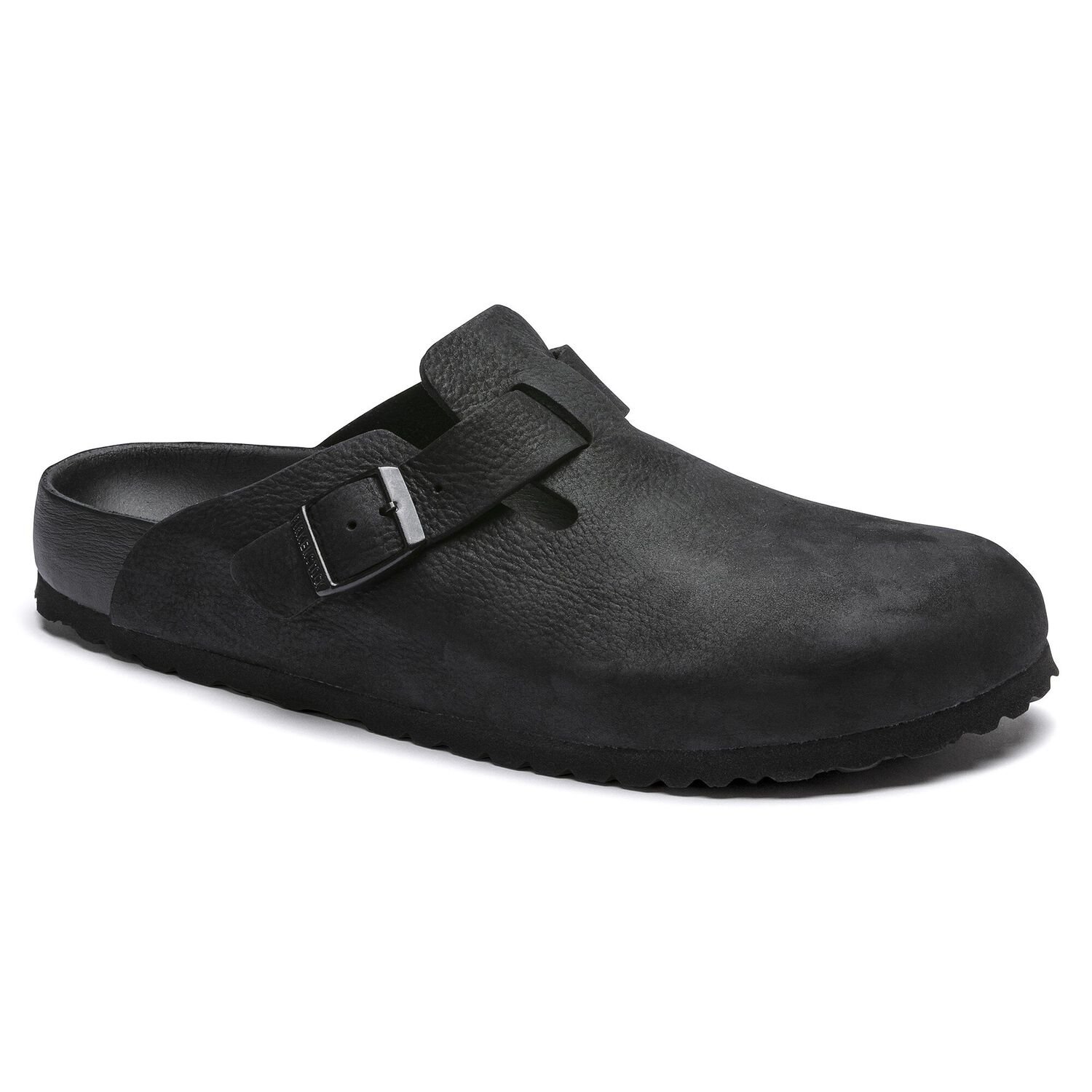 women's black boston birkenstock