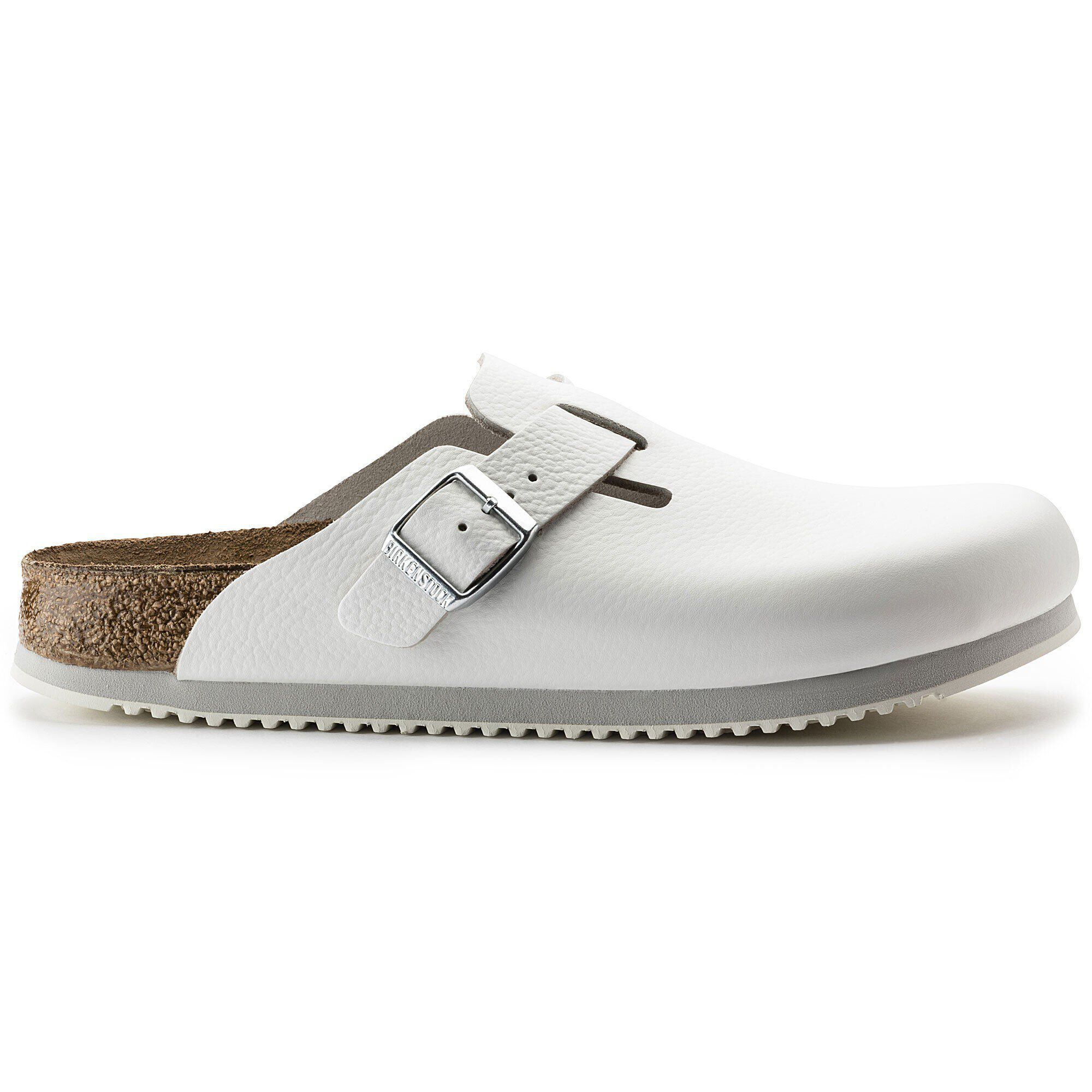Birkenstock boston super online grip white