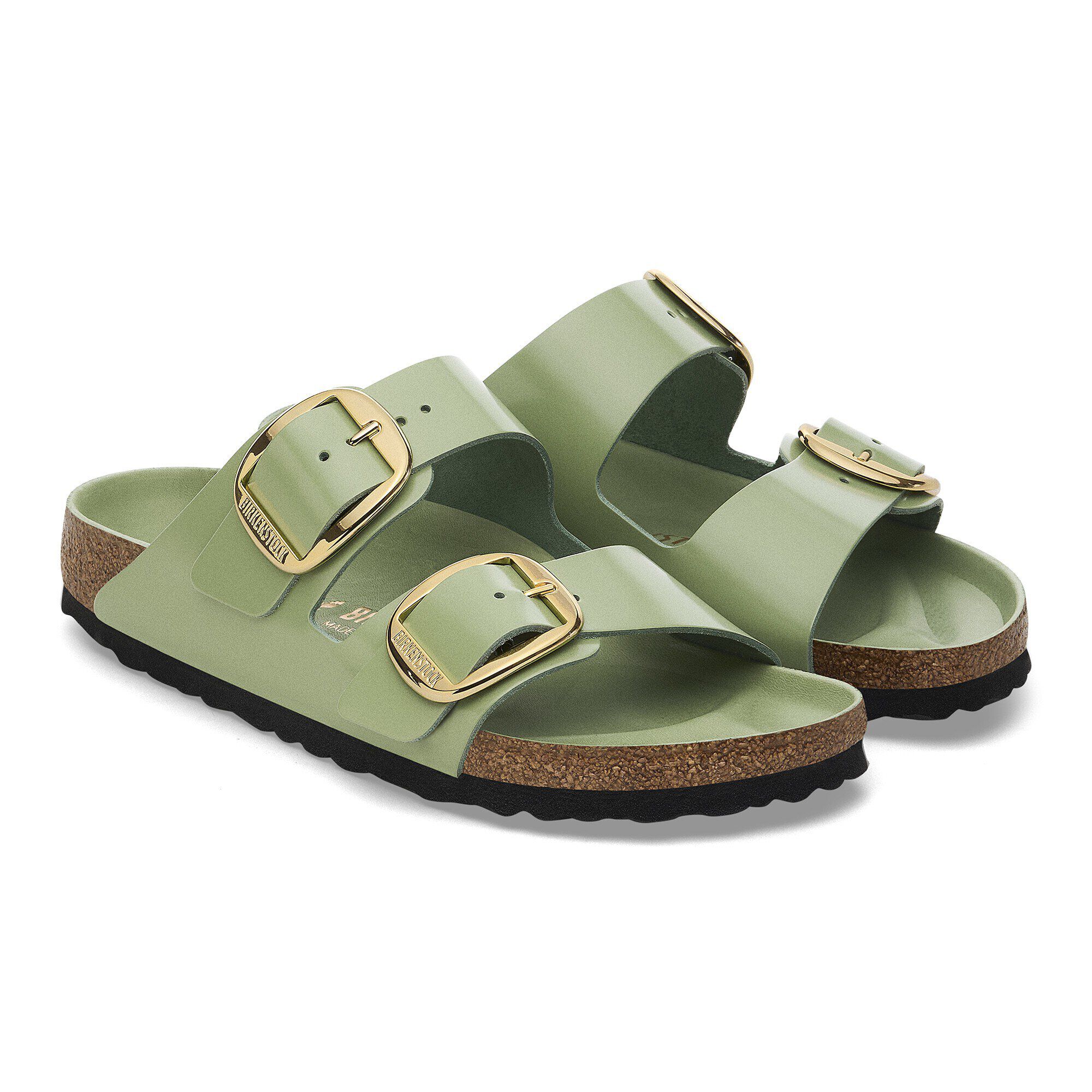 ★値下げ★BIRKENSTOCK Arizona Big Buckle 36 Arizona Big Buckle Nubuck Leather Pure Sage | BIRKENSTOCK