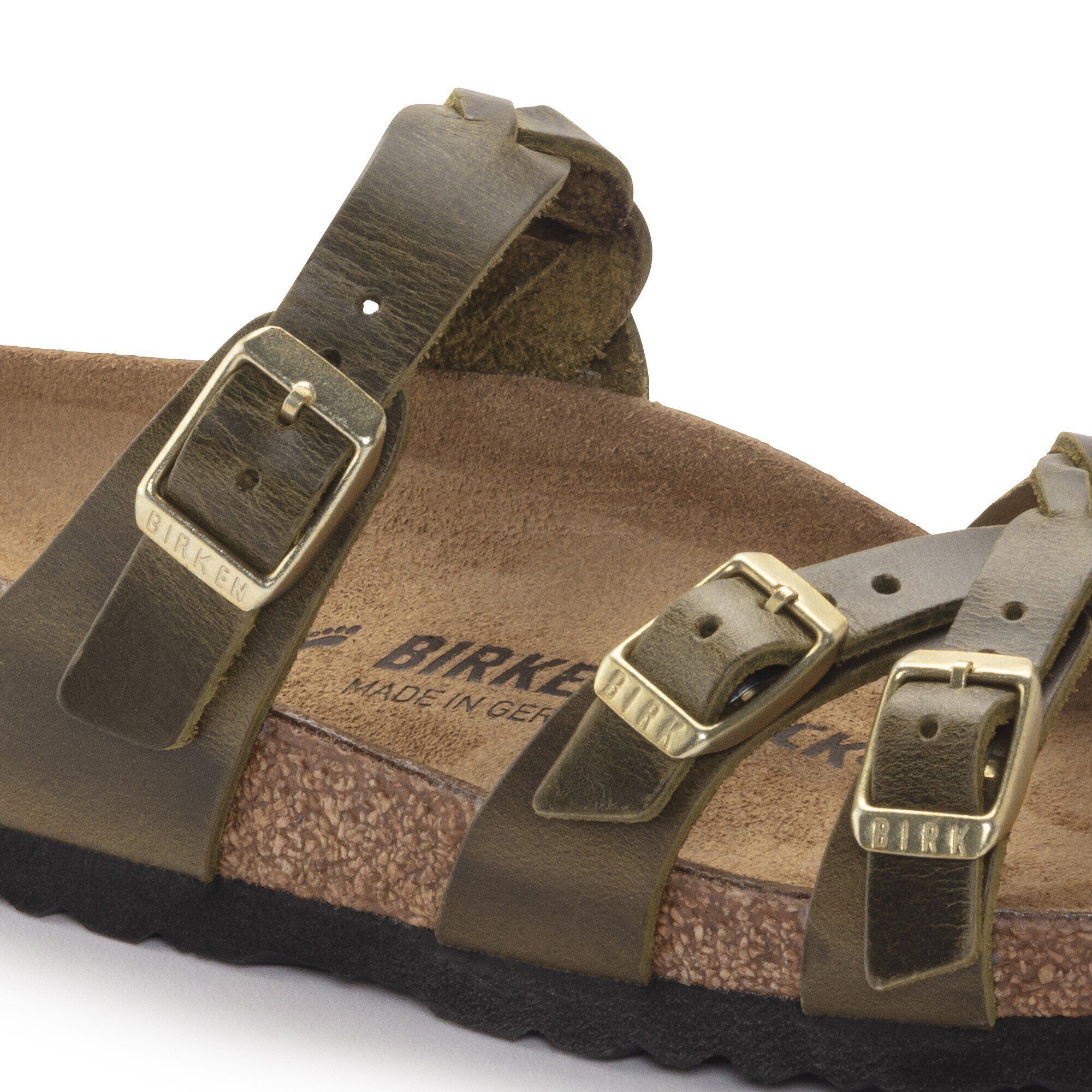 Birkenstock mayari olive green discount