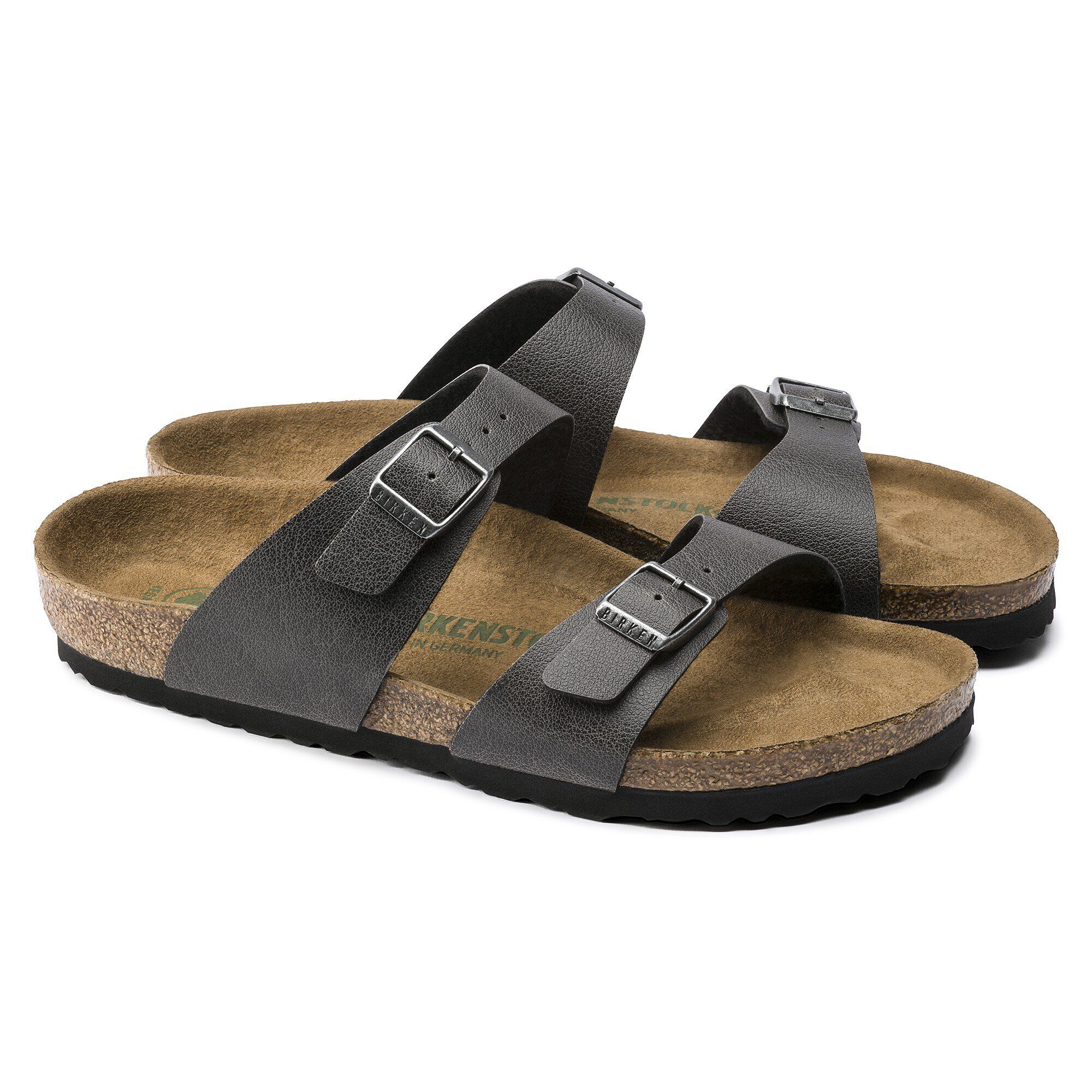 Birkenstock arizona new arrivals pull up anthracite