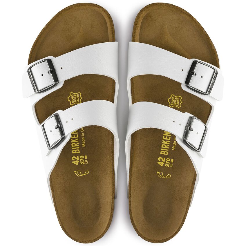 Propuesta alternativa Vandalir Sustancialmente Arizona Birko-Flor White | BIRKENSTOCK