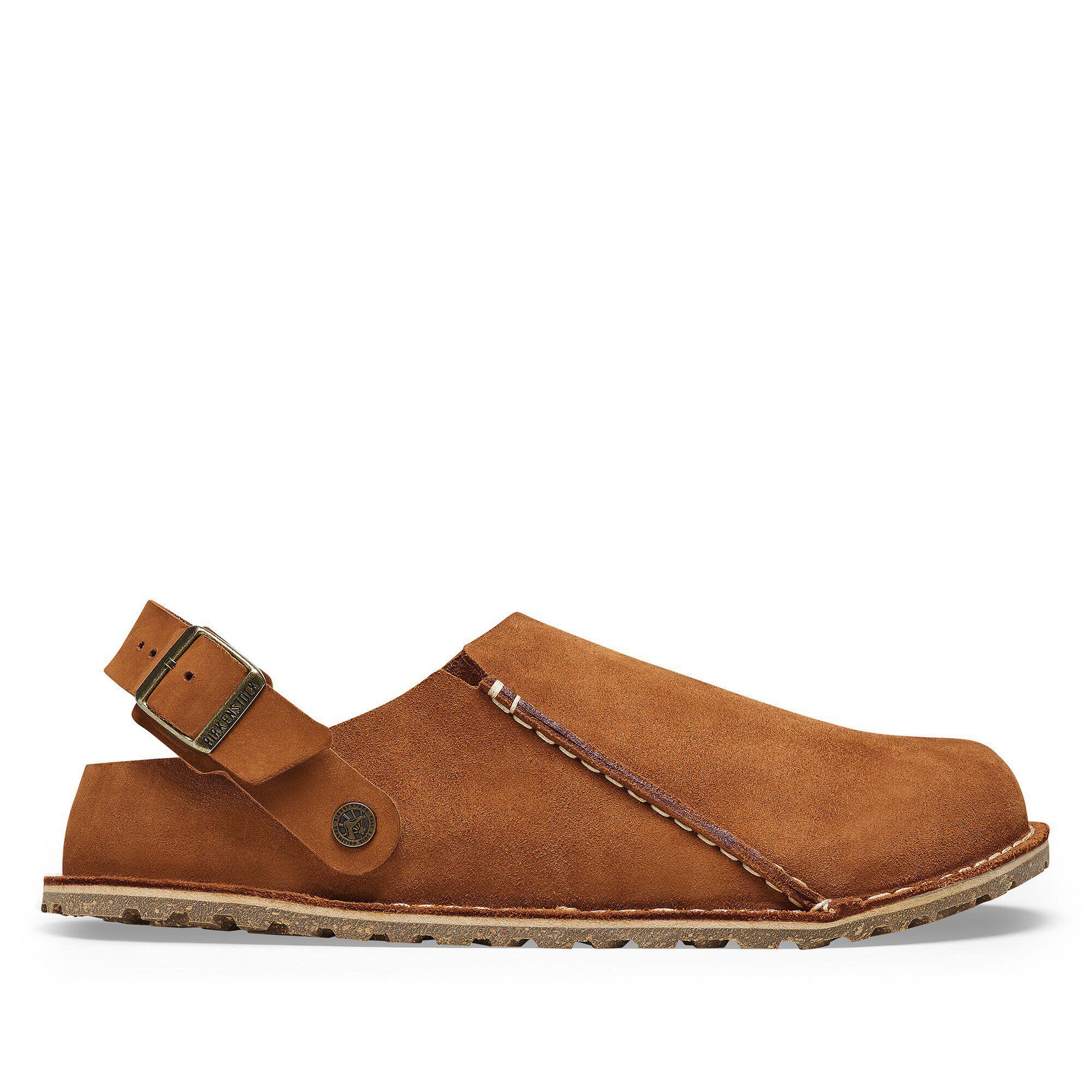 靴 BIRKENSTOCK Lutry Premium Suede Lutry Premium Suede Suede Leather Gray Taupe | BIRKENSTOCK