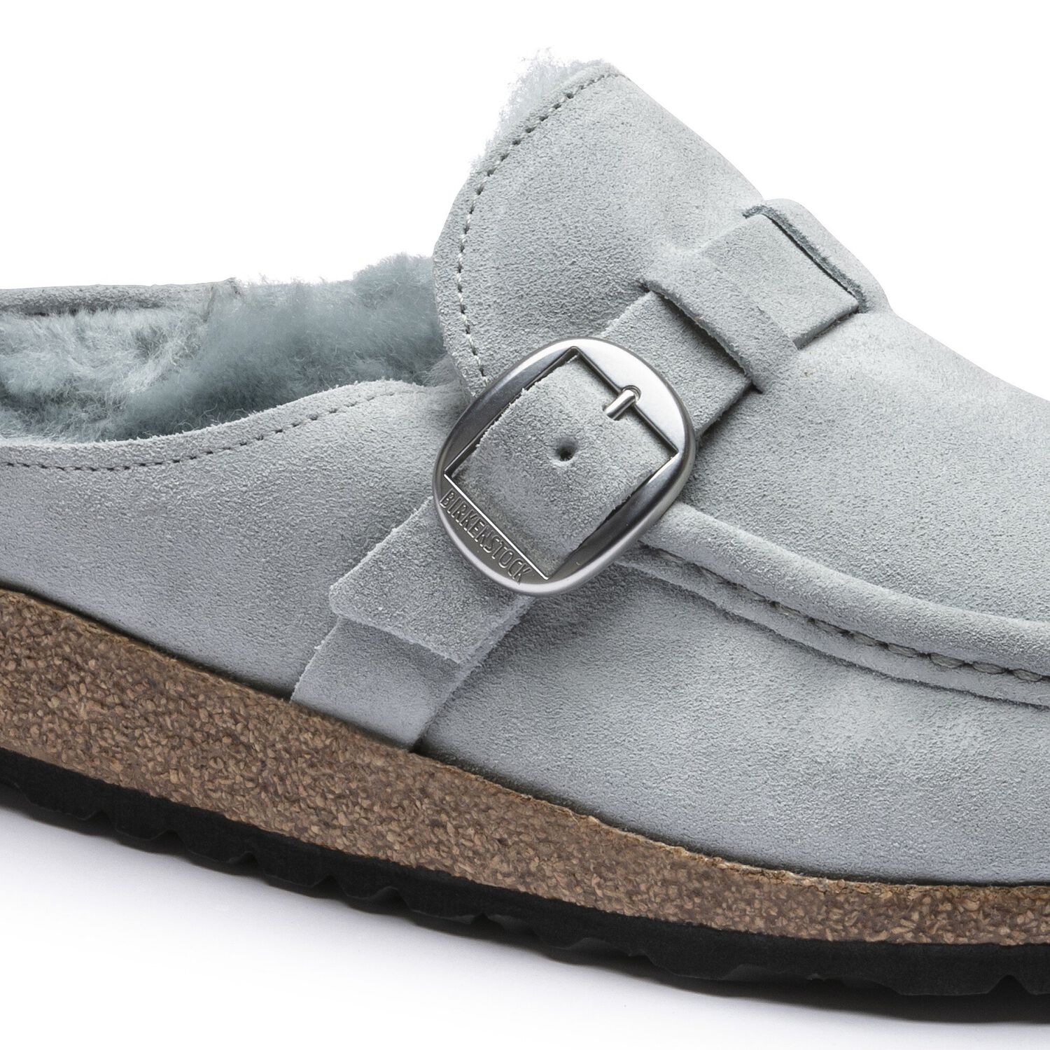 birkenstock women's buckley suede slip on