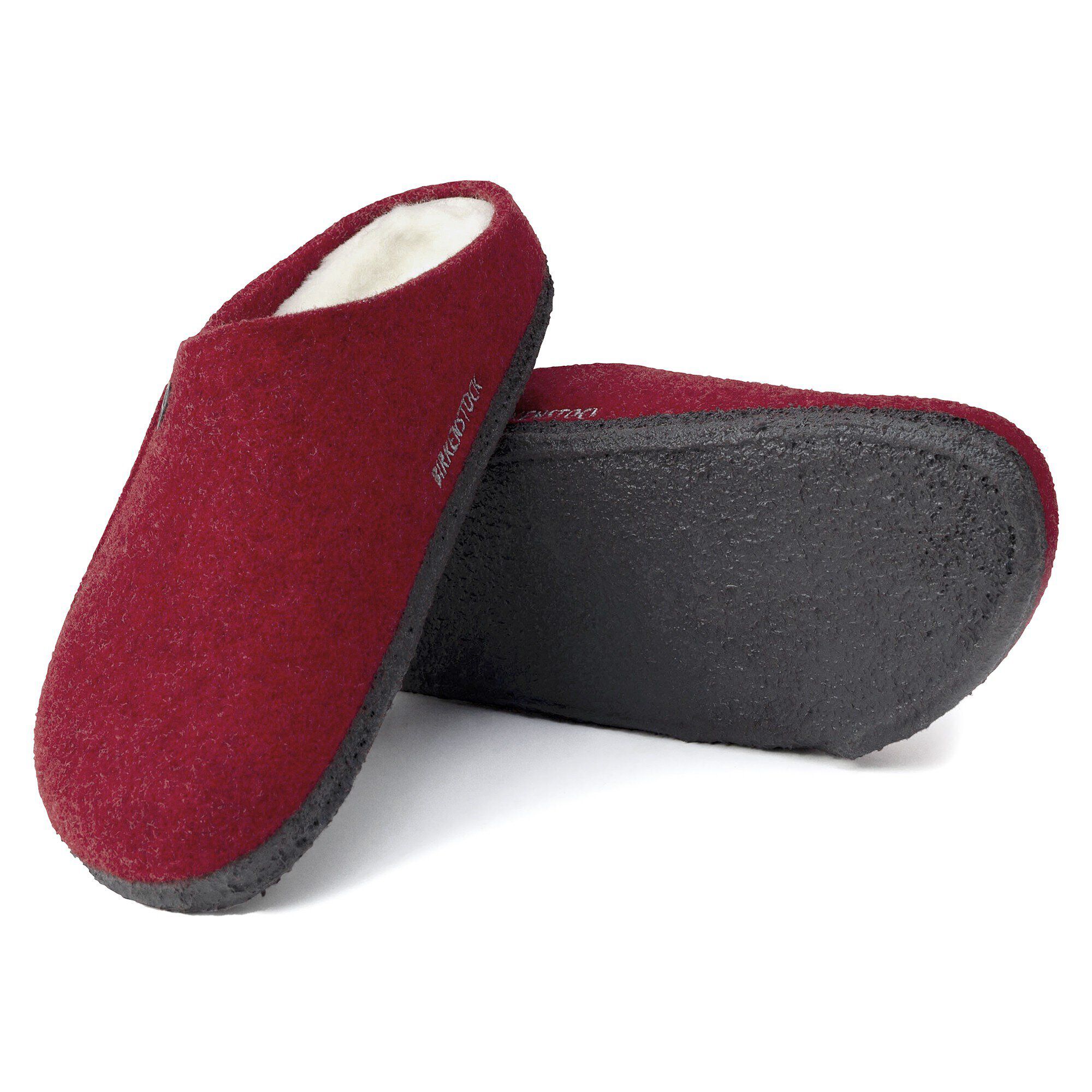 All red birkenstock top