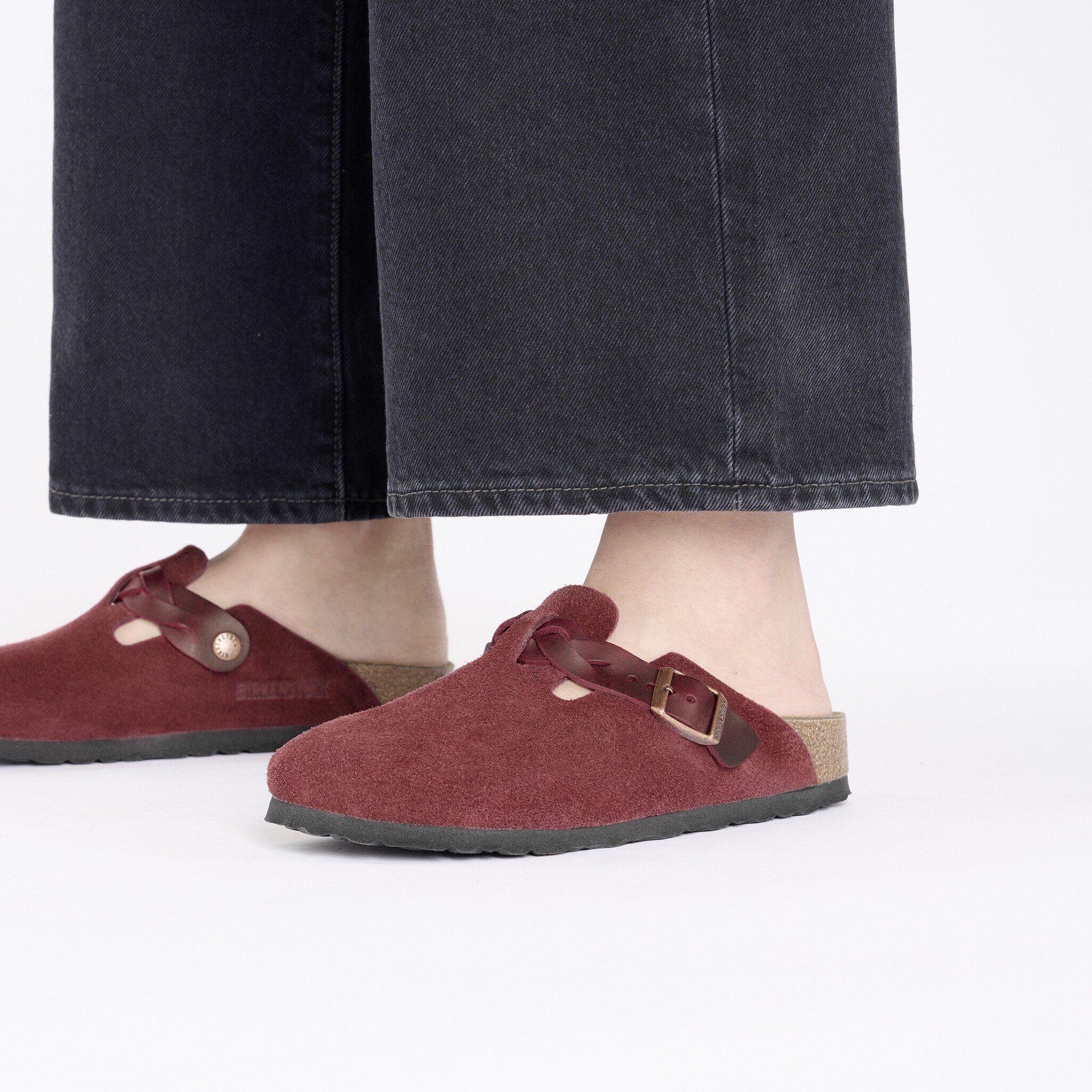 Birkenstock boston shearling port hotsell