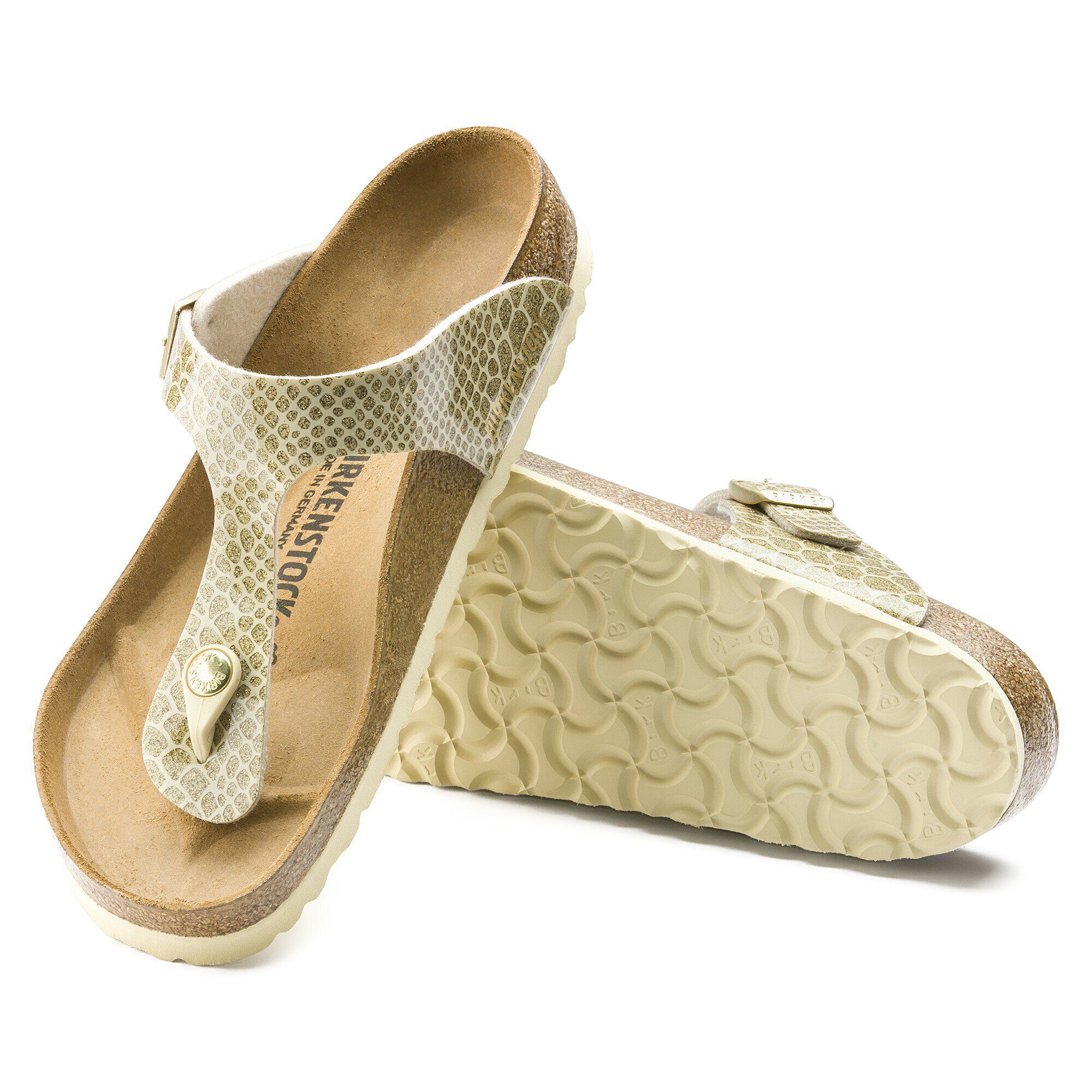 Birkenstock magic snake gold cheap