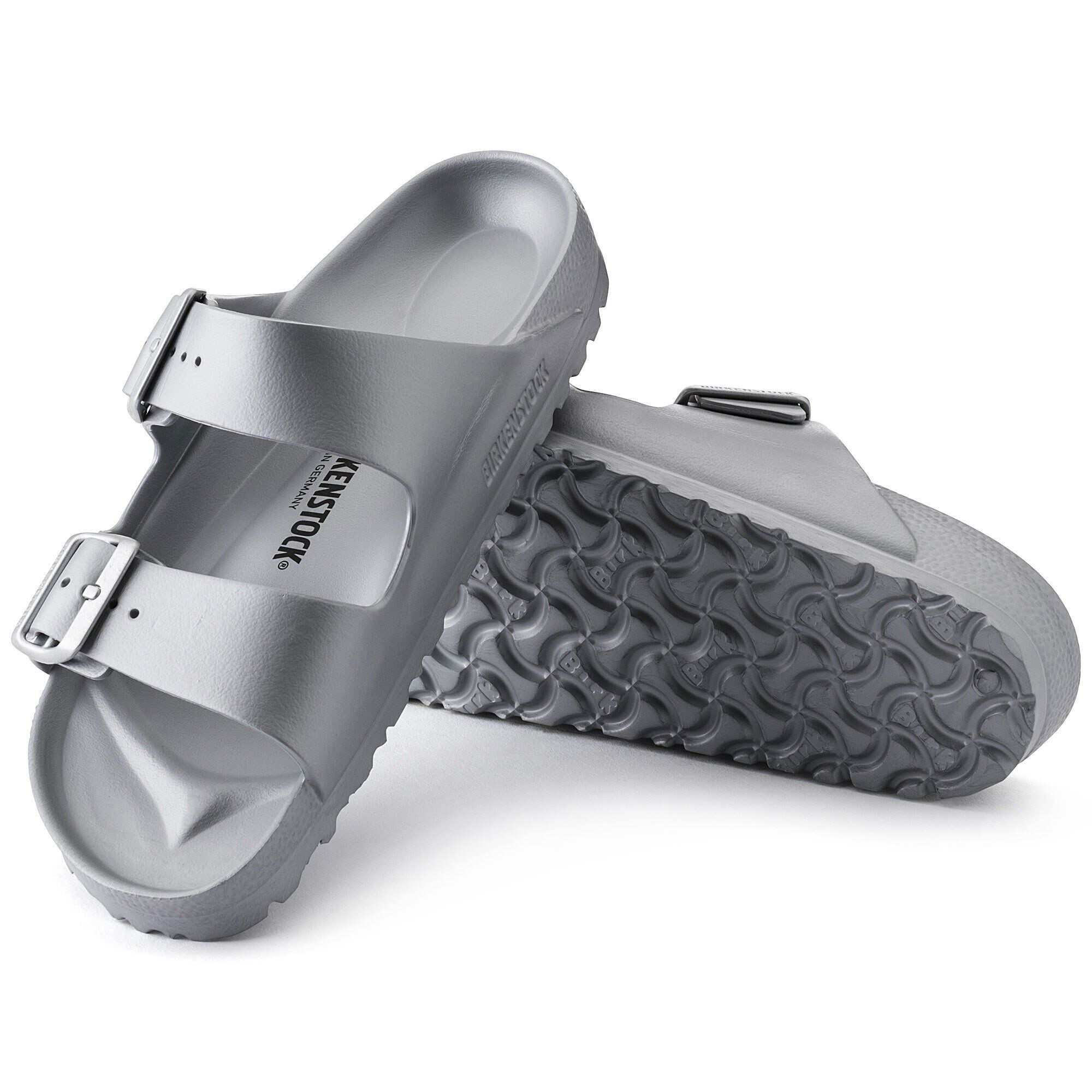 Birkenstock silver on sale eva
