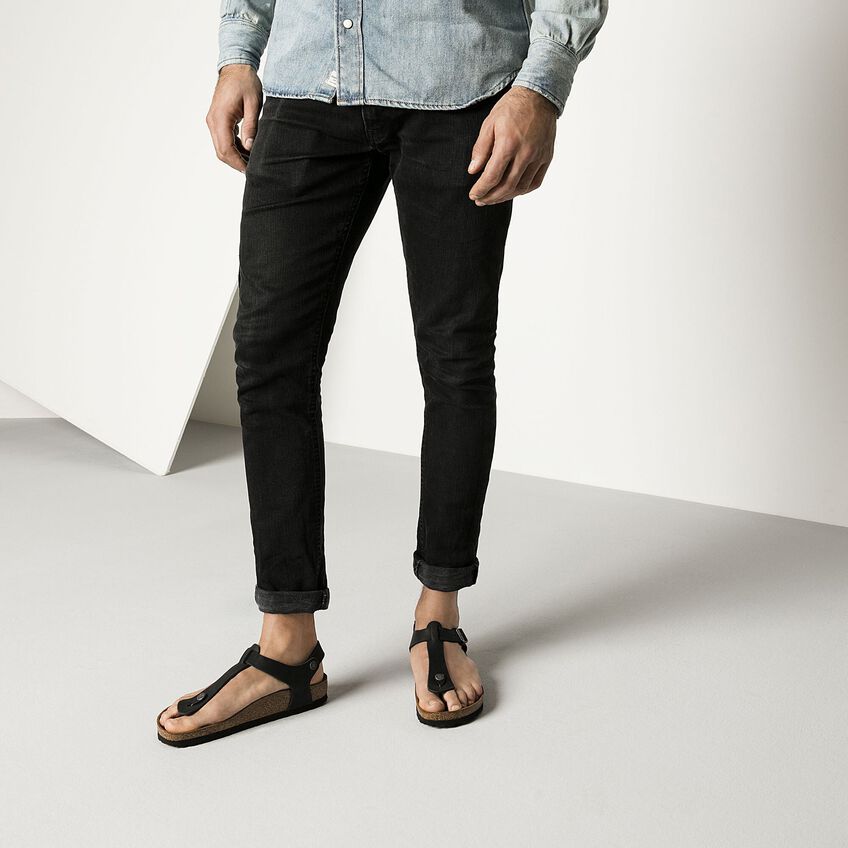 smøre arrestordre bevægelse Kairo Oiled Leather Black | BIRKENSTOCK