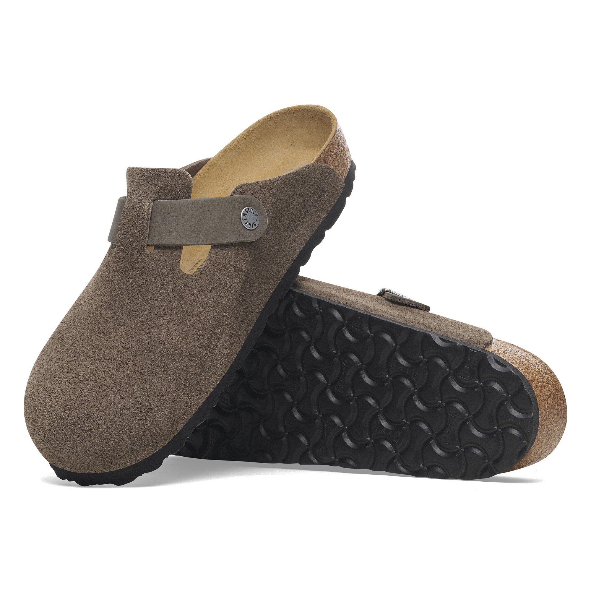 Boston Suede Embossed Dotted Stone Coin | BIRKENSTOCK