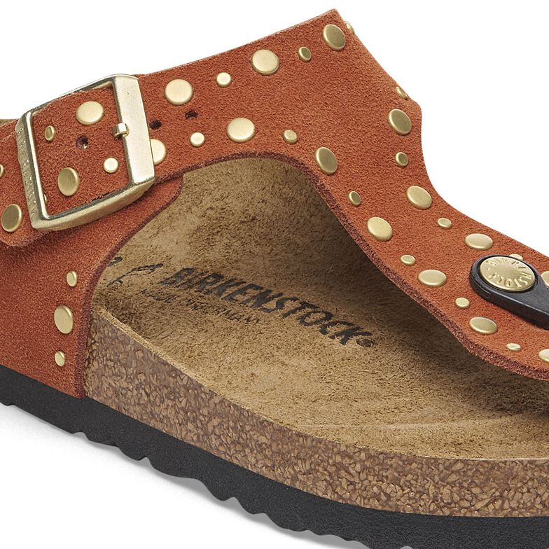 Gizeh Rivet Suede Leather