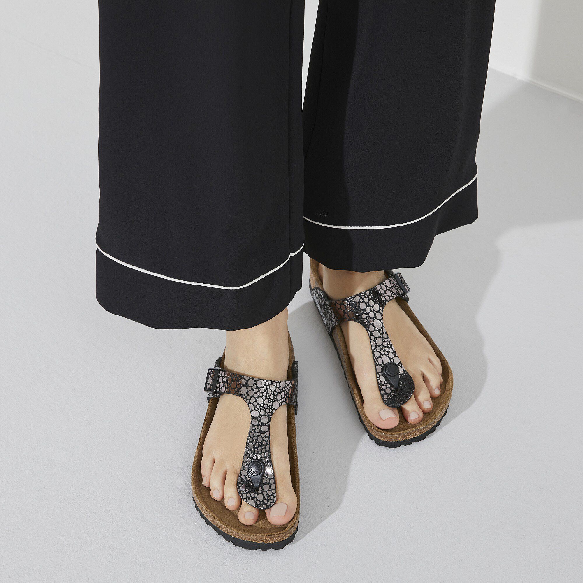 Birkenstock metallic sale stones gizeh