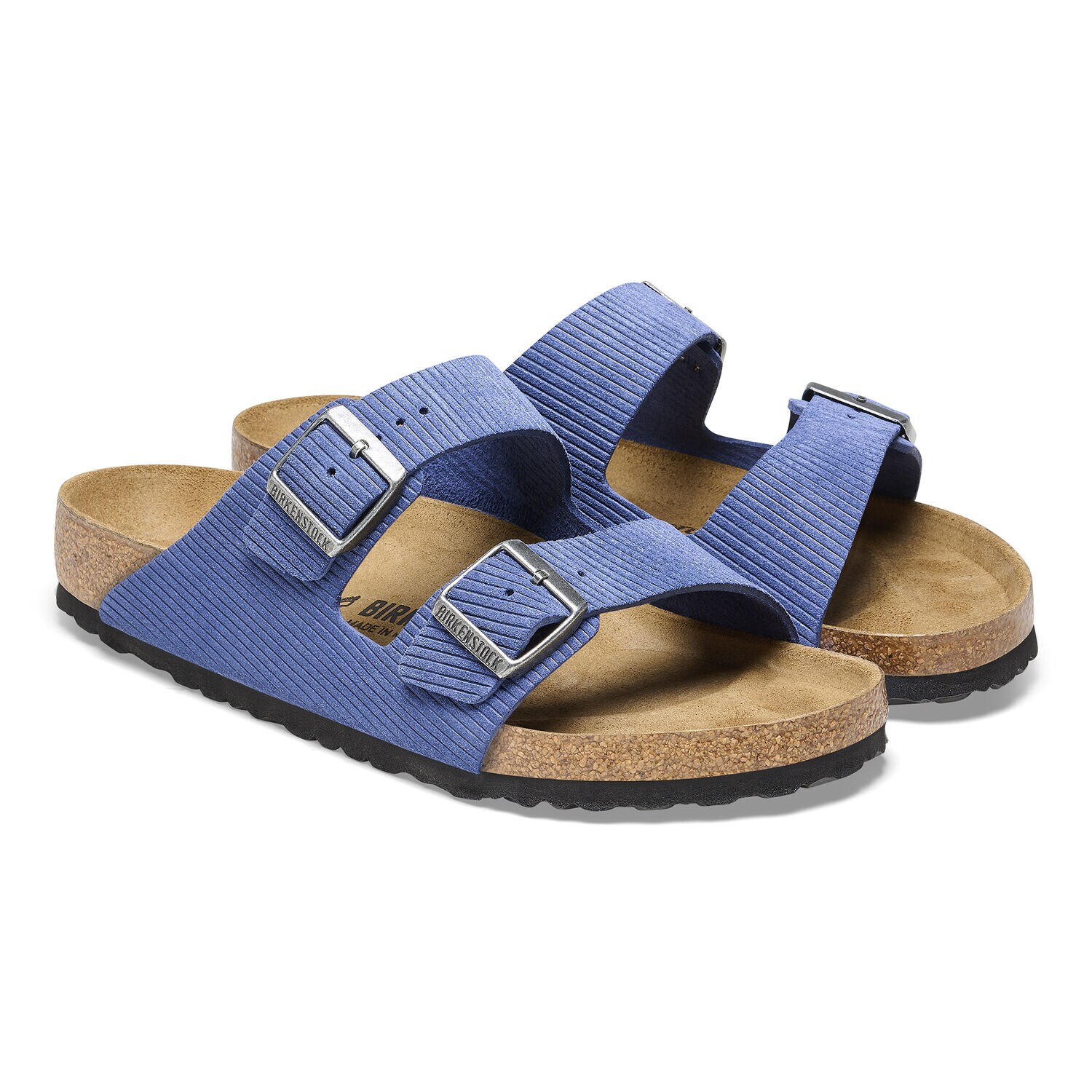 Arizona Suede Embossed Corduroy Indigo | BIRKENSTOCK