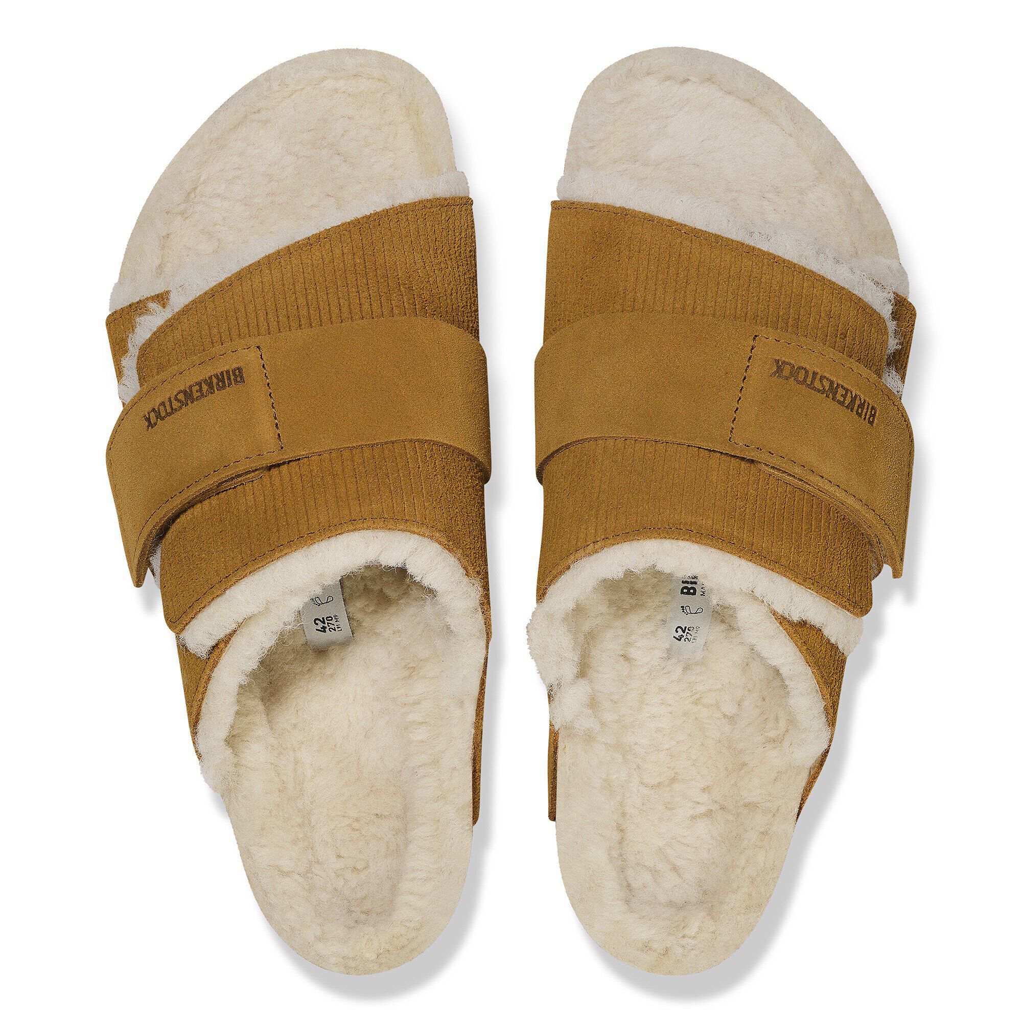 Kyoto Shearling Suede Leather Stone Coin | BIRKENSTOCK
