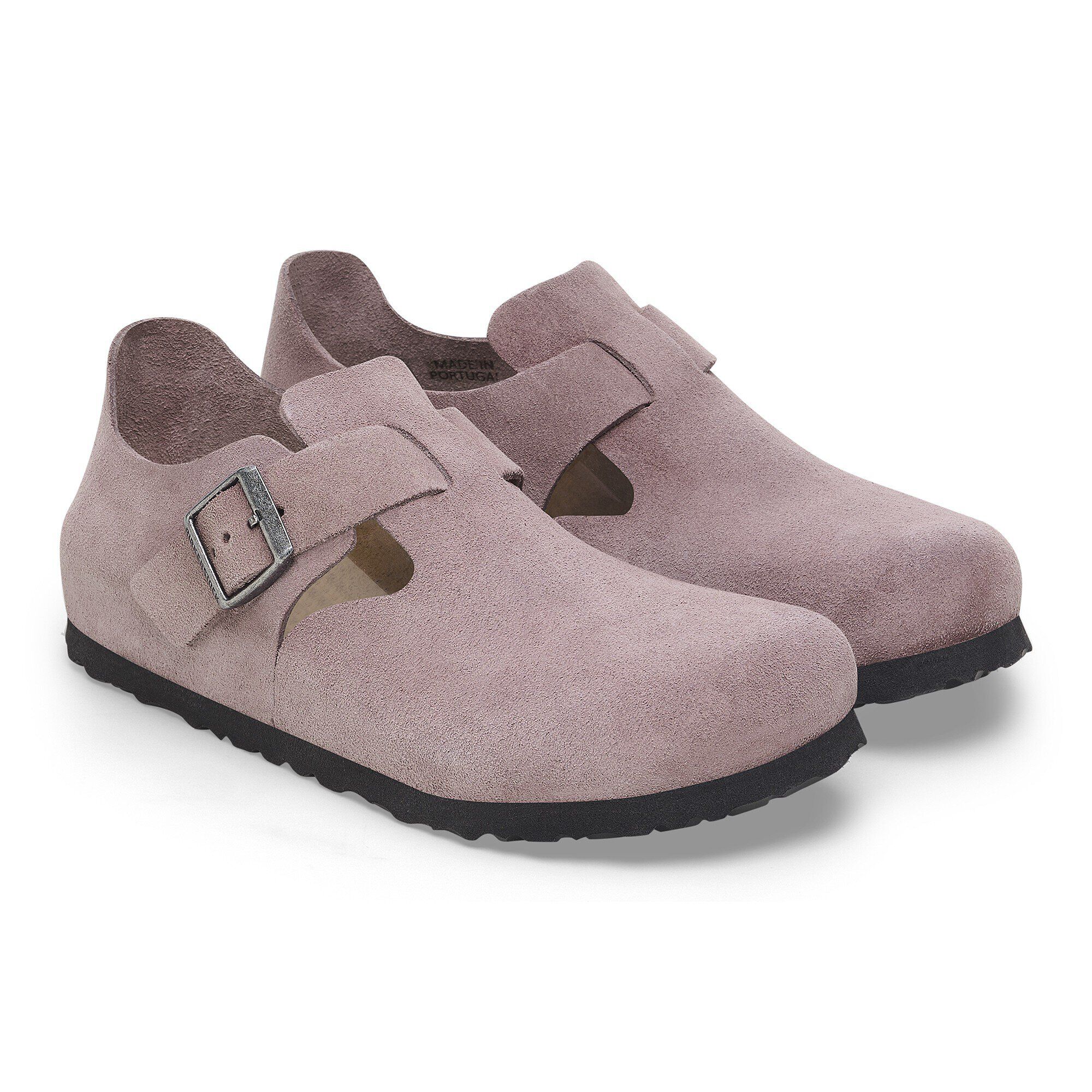 London Suede Leather Faded Purple | BIRKENSTOCK