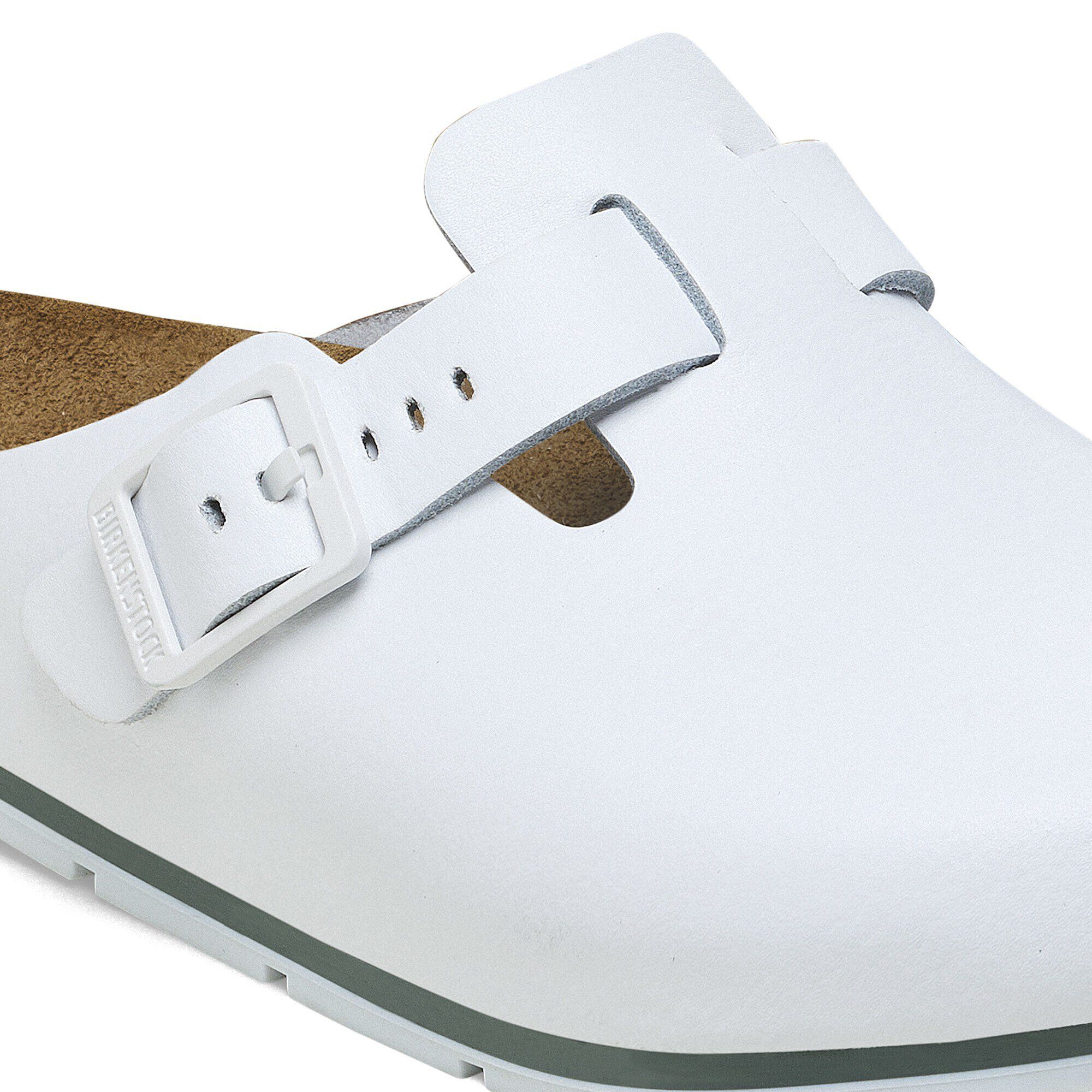 Birkenstock leather white deals