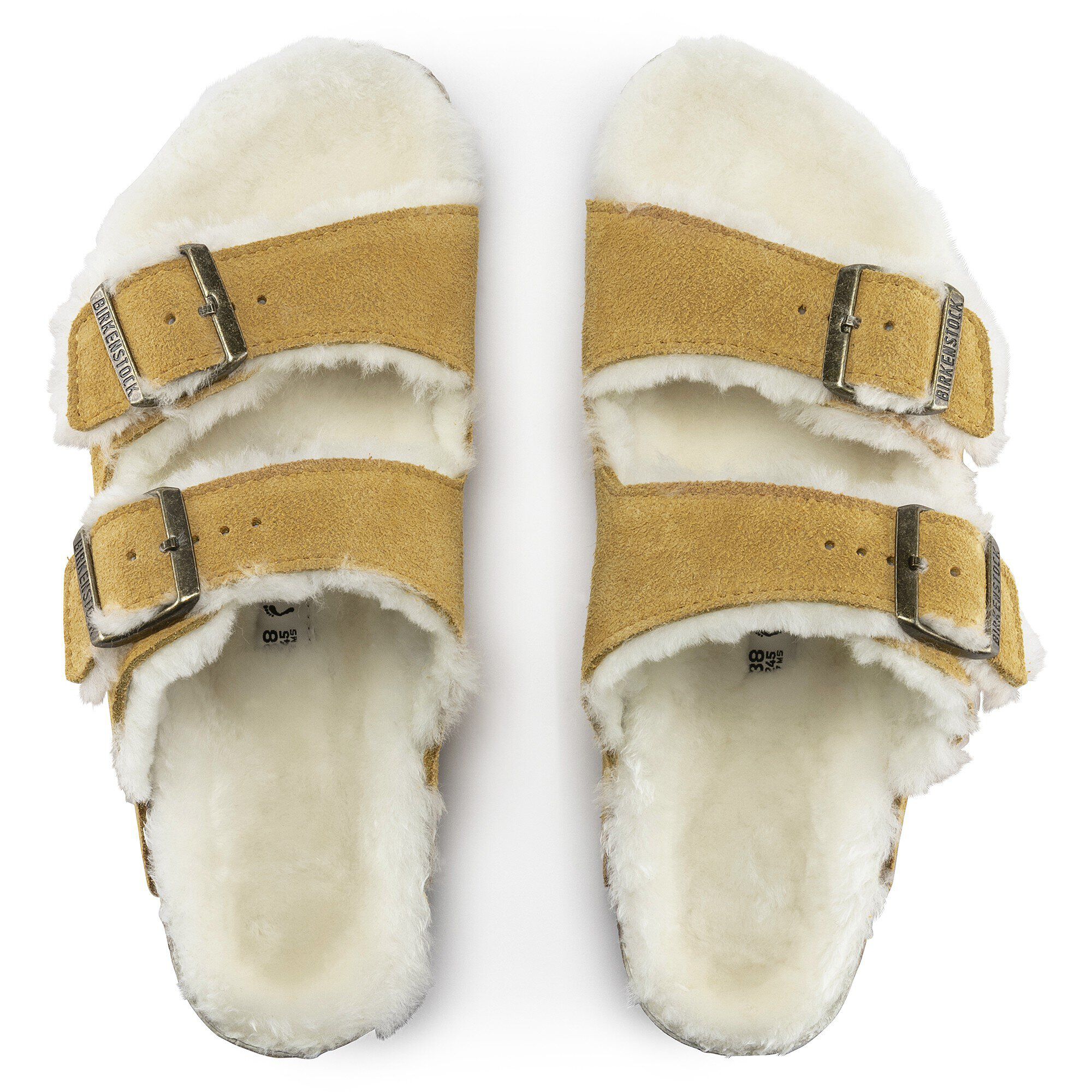 Shearling birkenstocks discount