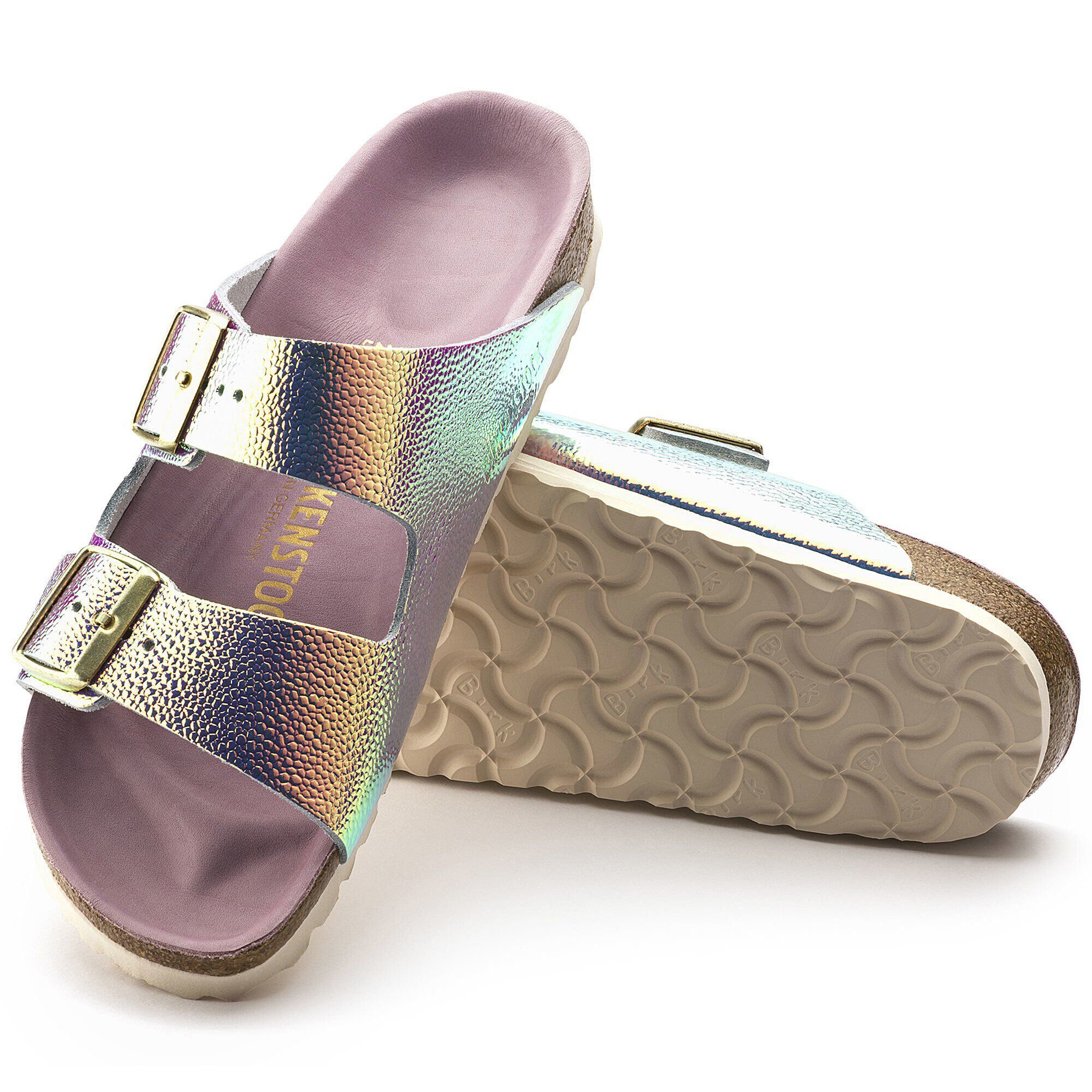 Arizona Natural Leather Ombre Pearl Silver Orchid