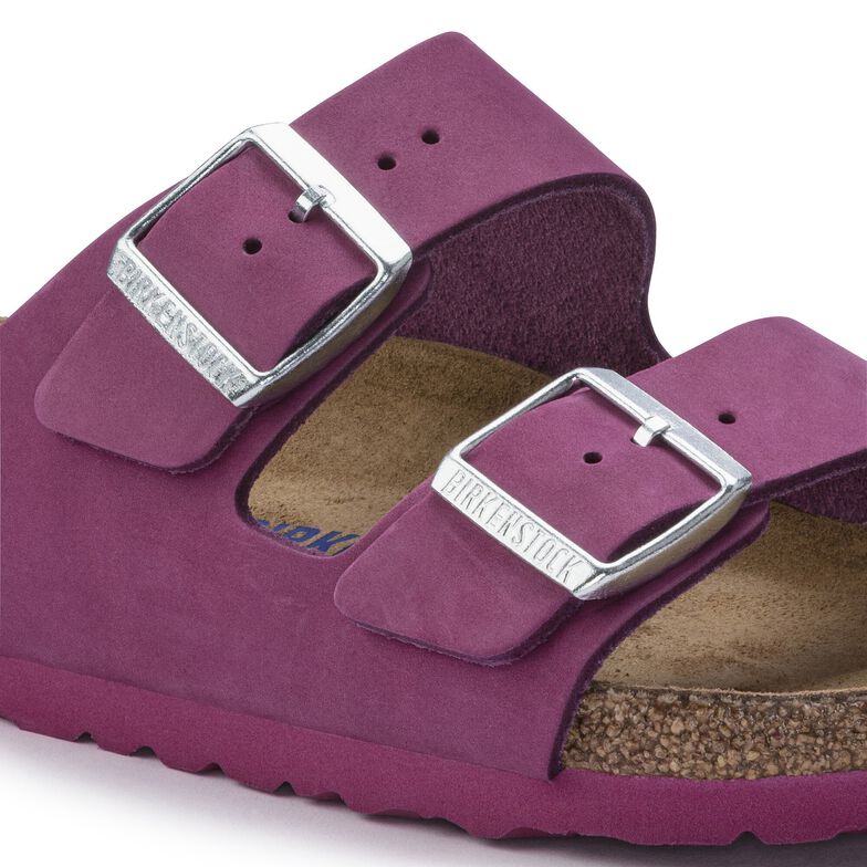 Arizona Soft Footbed Natural Leather Nubuck Arizona Soft Footbed Natural Leather Nubuck