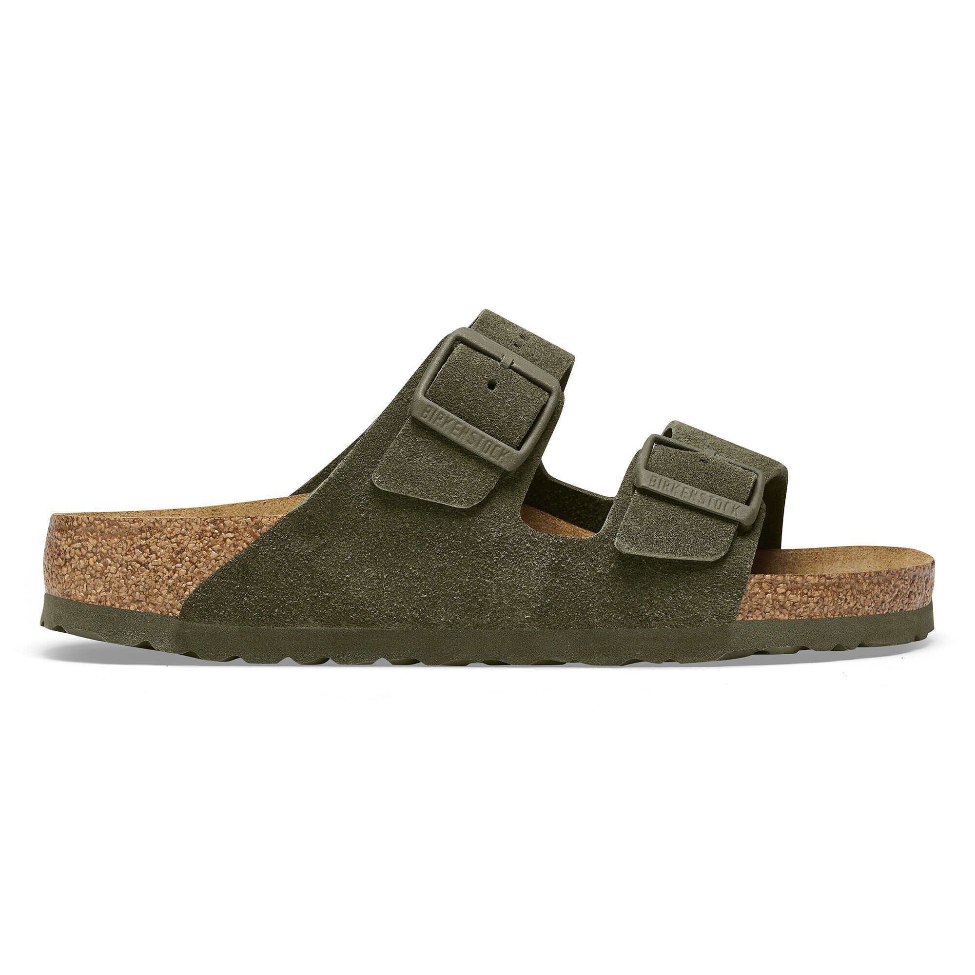 Arizona Suede Leather Thyme BIRKENSTOCK
