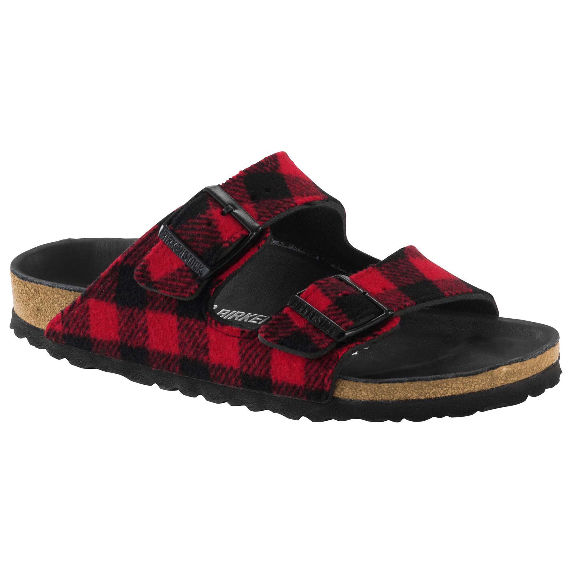 Black and new arrivals red birkenstocks