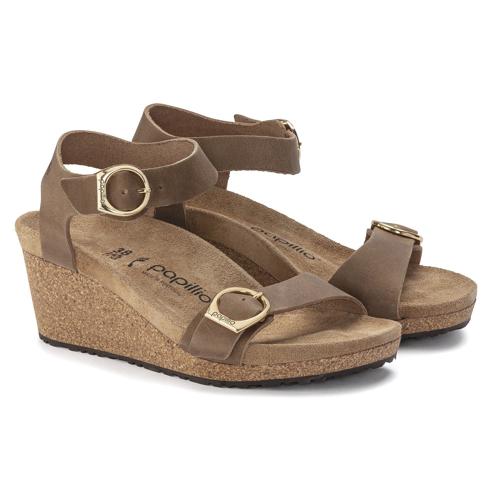 Soley Ring Buckle Oiled Leather Cognac BIRKENSTOCK