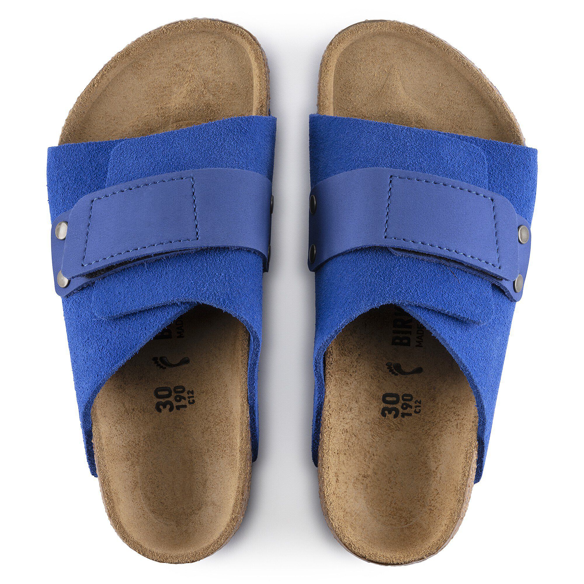 Kyoto Kids Suede Nubuck Ultra Blue | BIRKENSTOCK