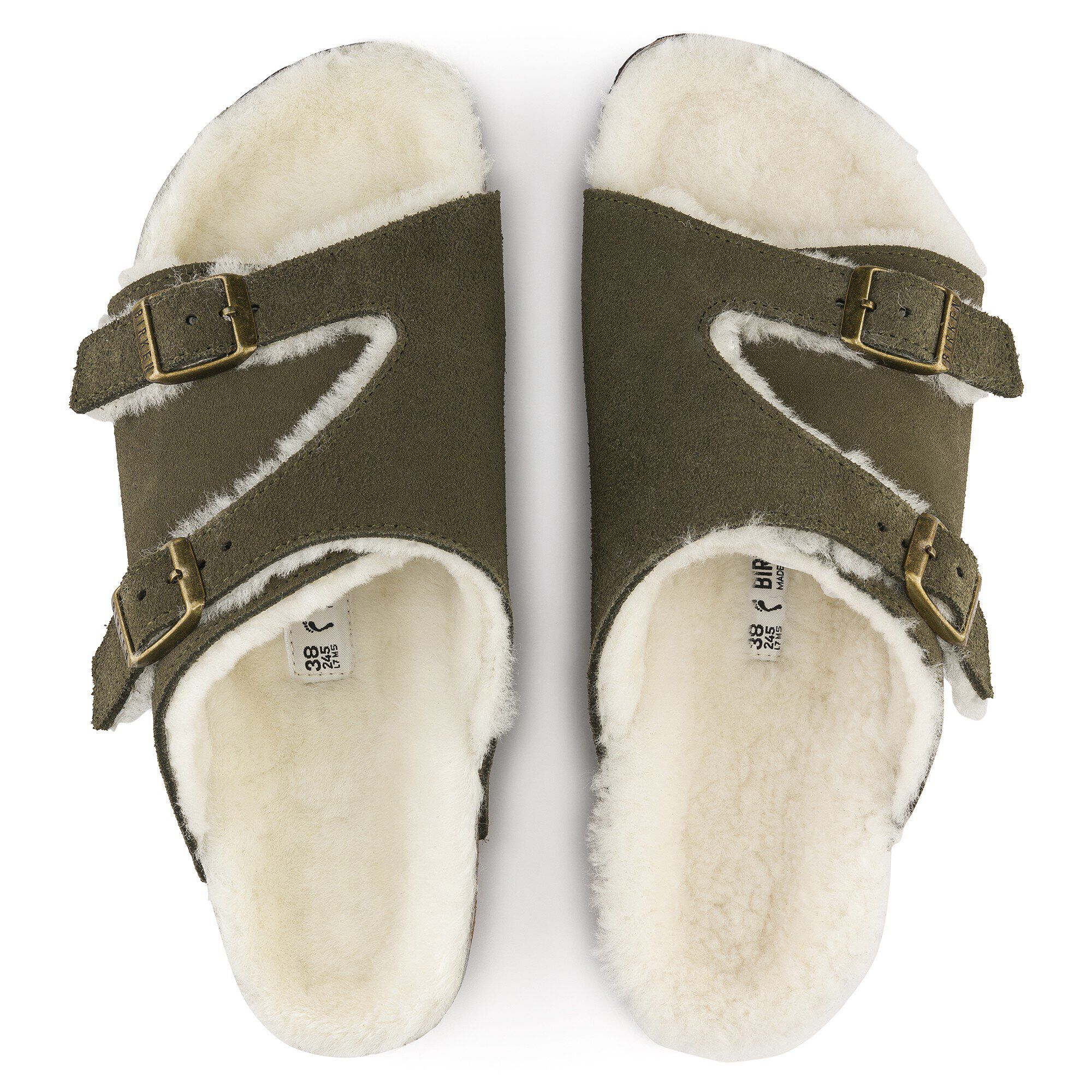 Zurich Suede Leather Forest