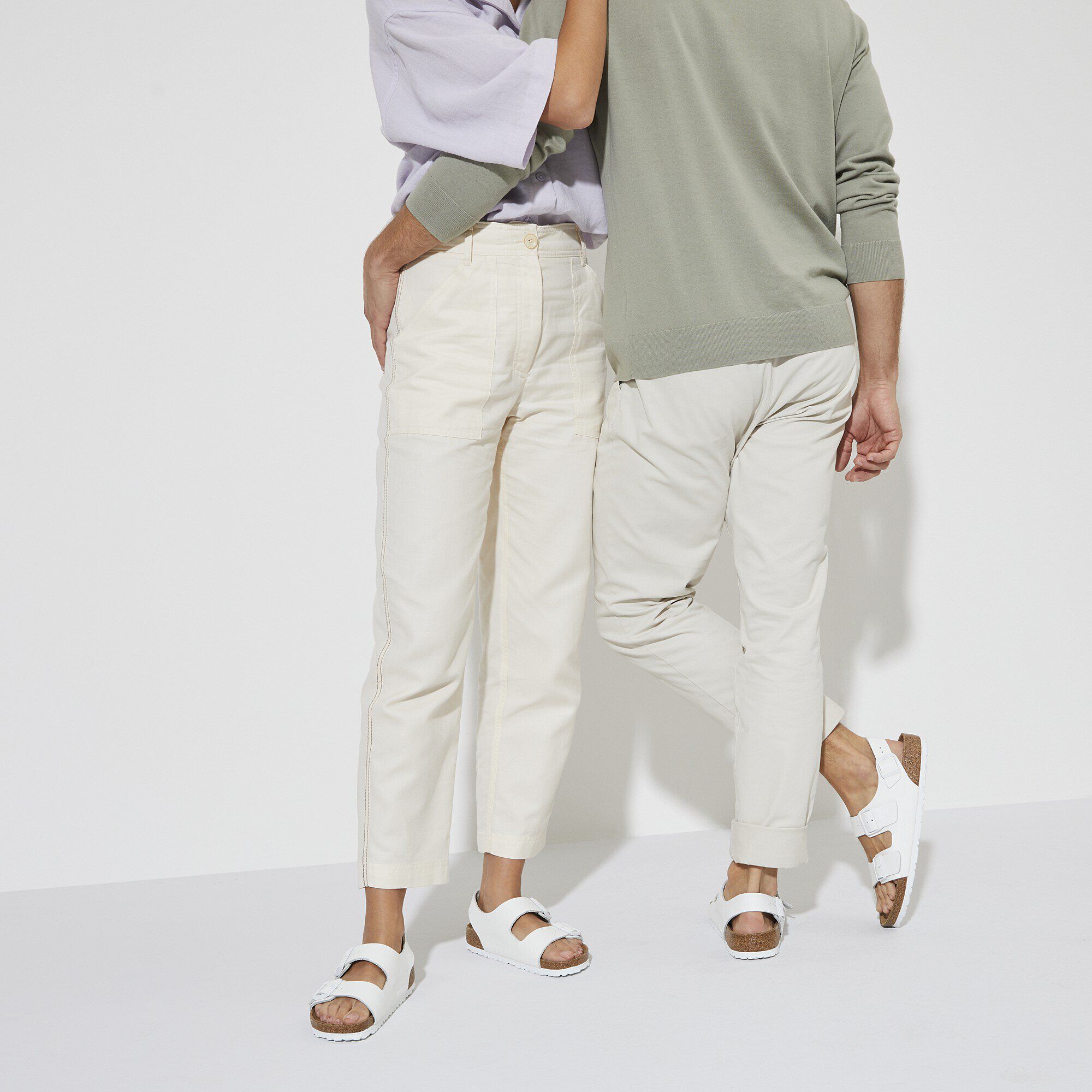 Milano Leather White BIRKENSTOCK
