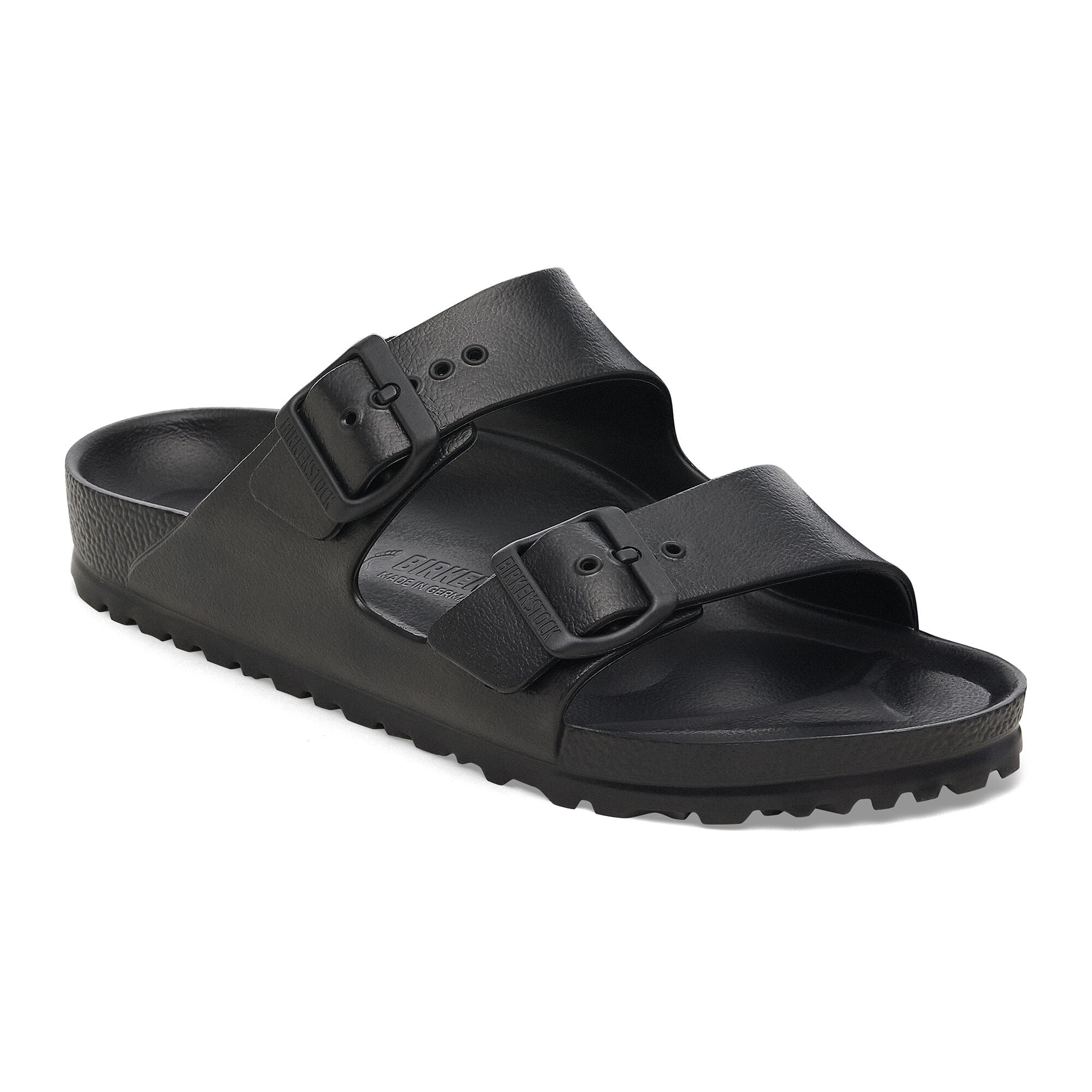 Birkenstock double-buckle slip-on sandals - Black