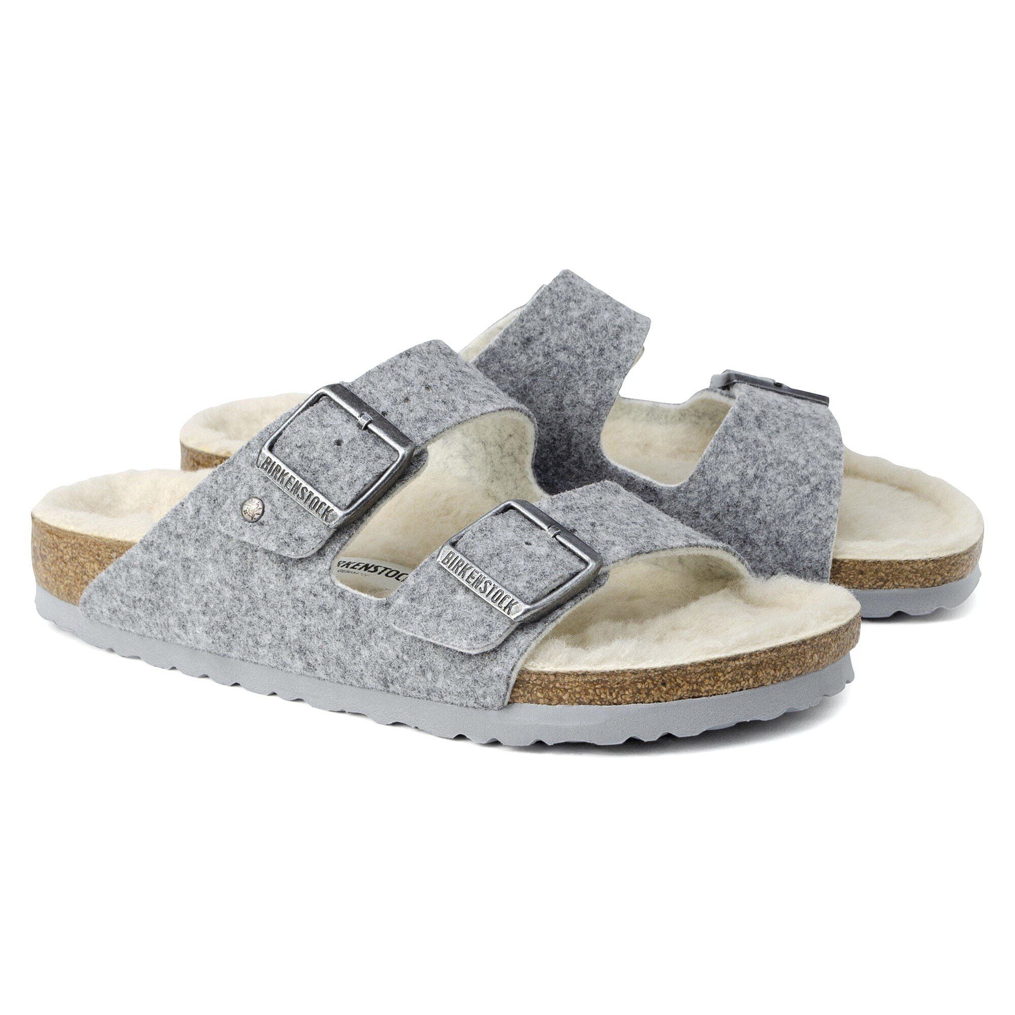 grey birkenstocks