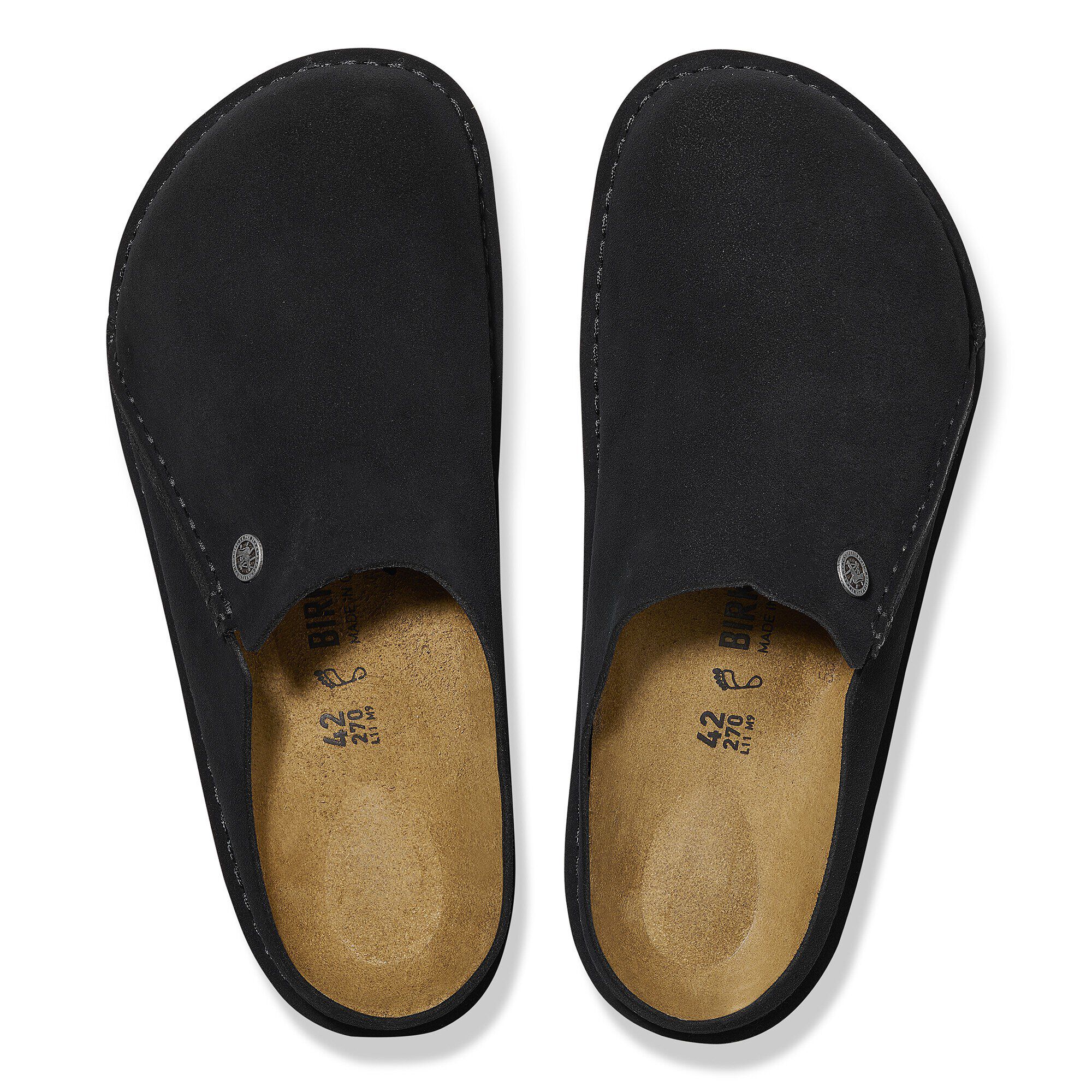 Zermatt Premium Suede Leather Black | BIRKENSTOCK