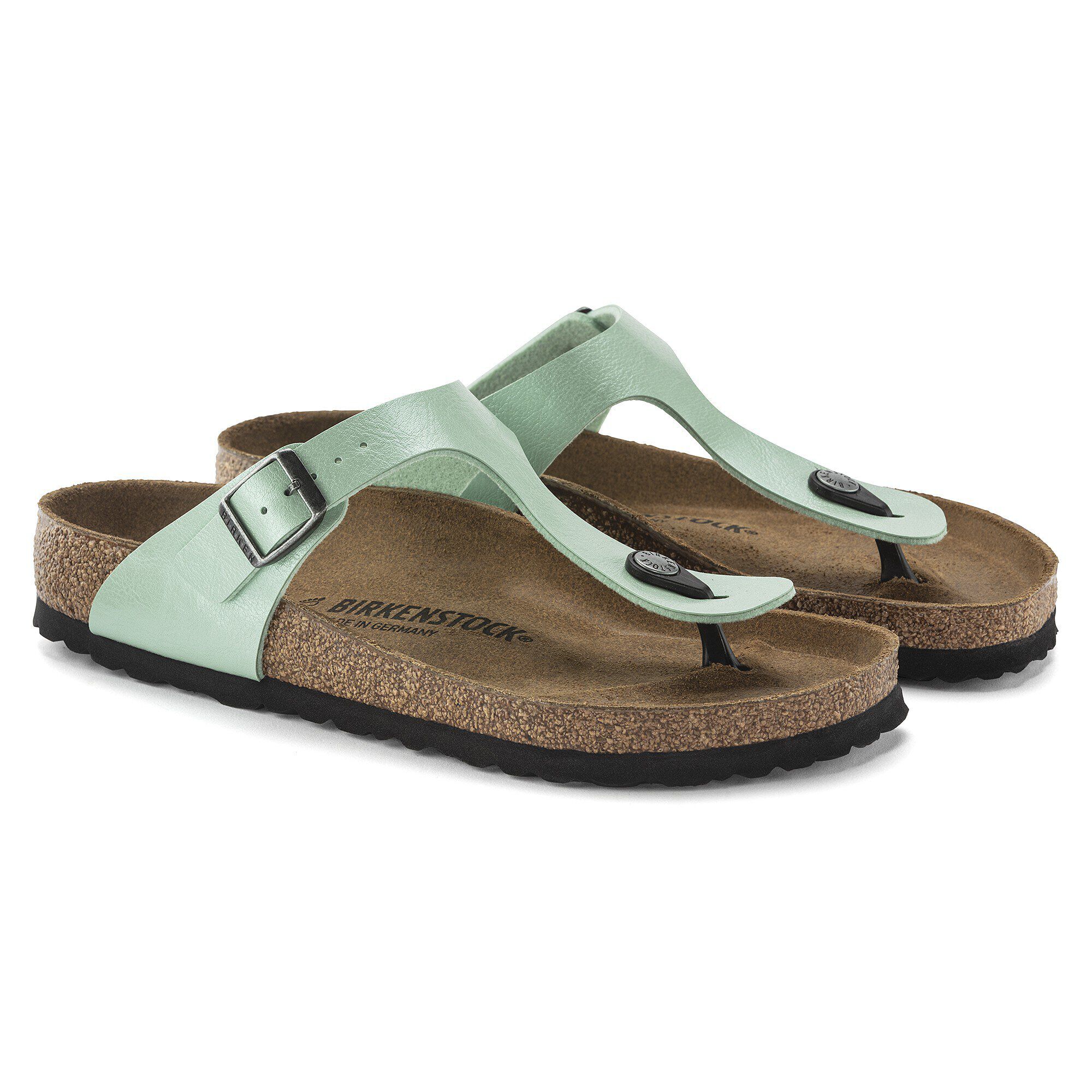 Turquoise gizeh birkenstock store