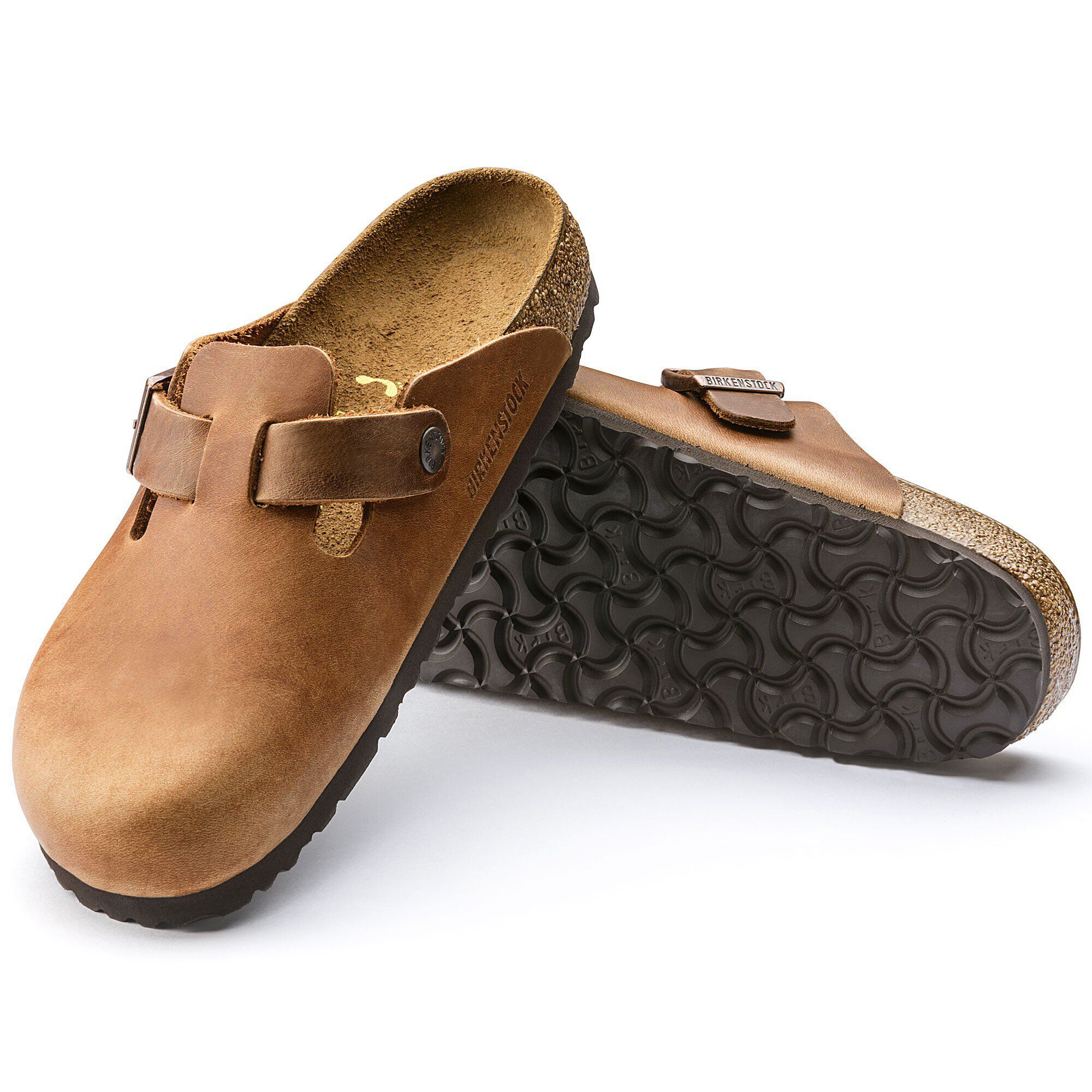Birkenstock boston oiled leather cheap antique brown