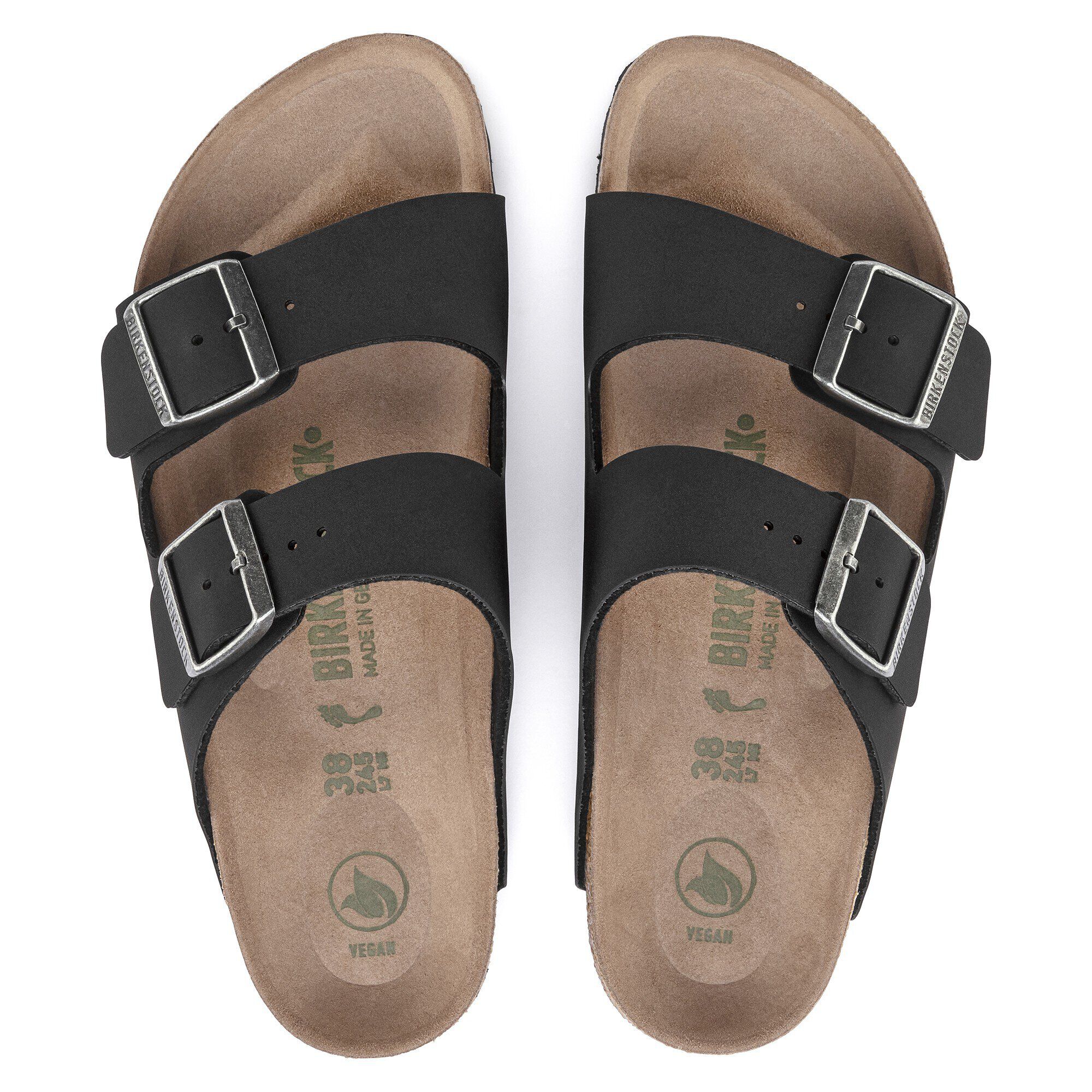 Arizona Vegan Birkibuc Black | BIRKENSTOCK